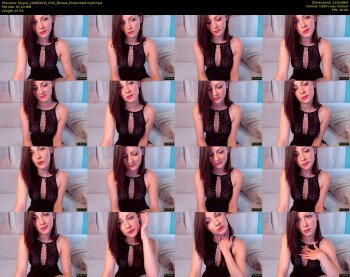 foxyx1 — 8 minute Chaturbate female cam show recording, 720p, Aug 10, 2019