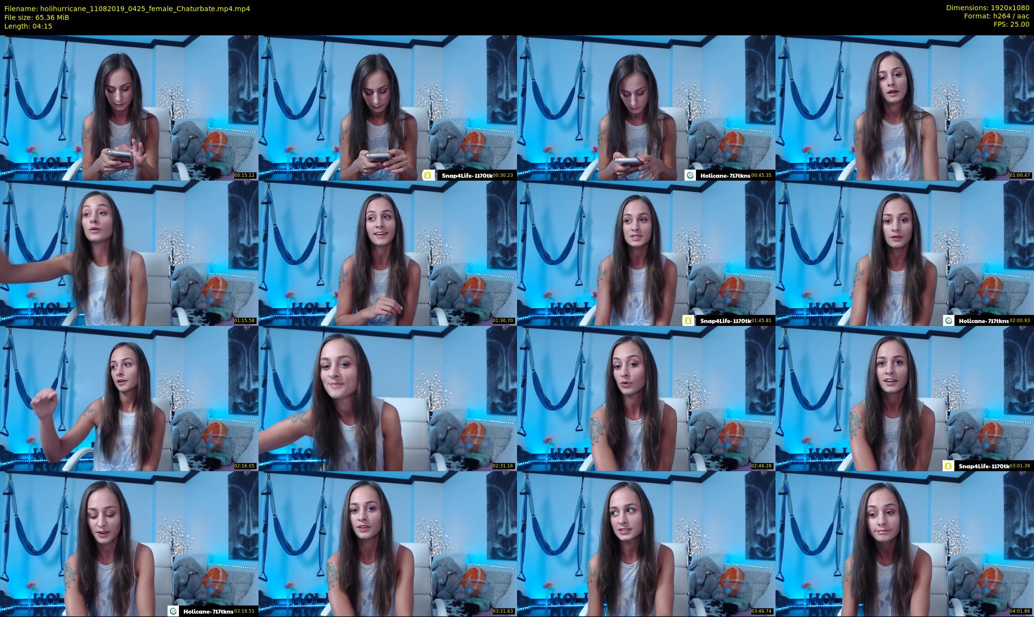 holihurricane — 5 minute Chaturbate female cam show recording, 1080p, Aug 11, 2019