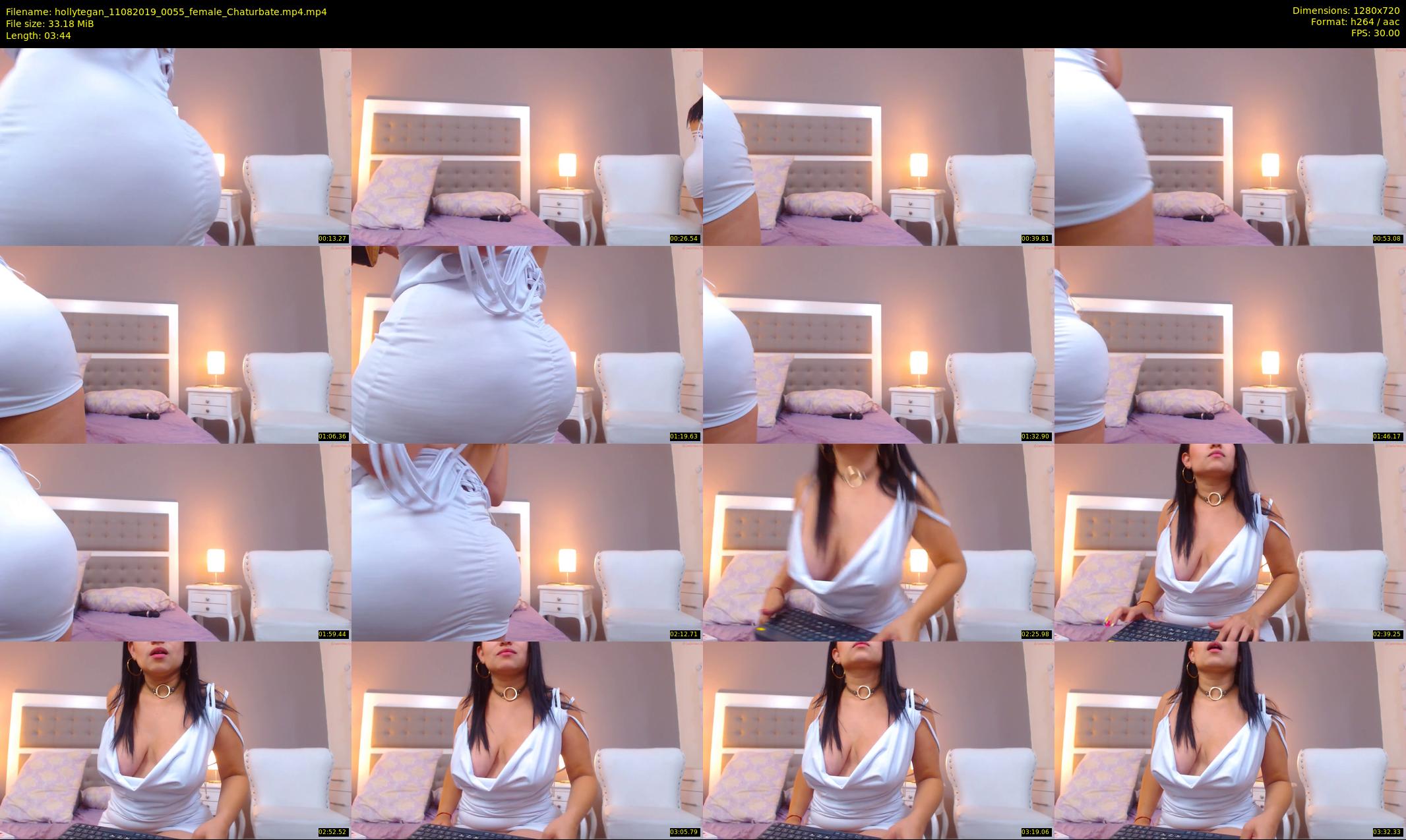 hollytegan — 4 minute Chaturbate female cam show recording, 720p, Aug 11, 2019