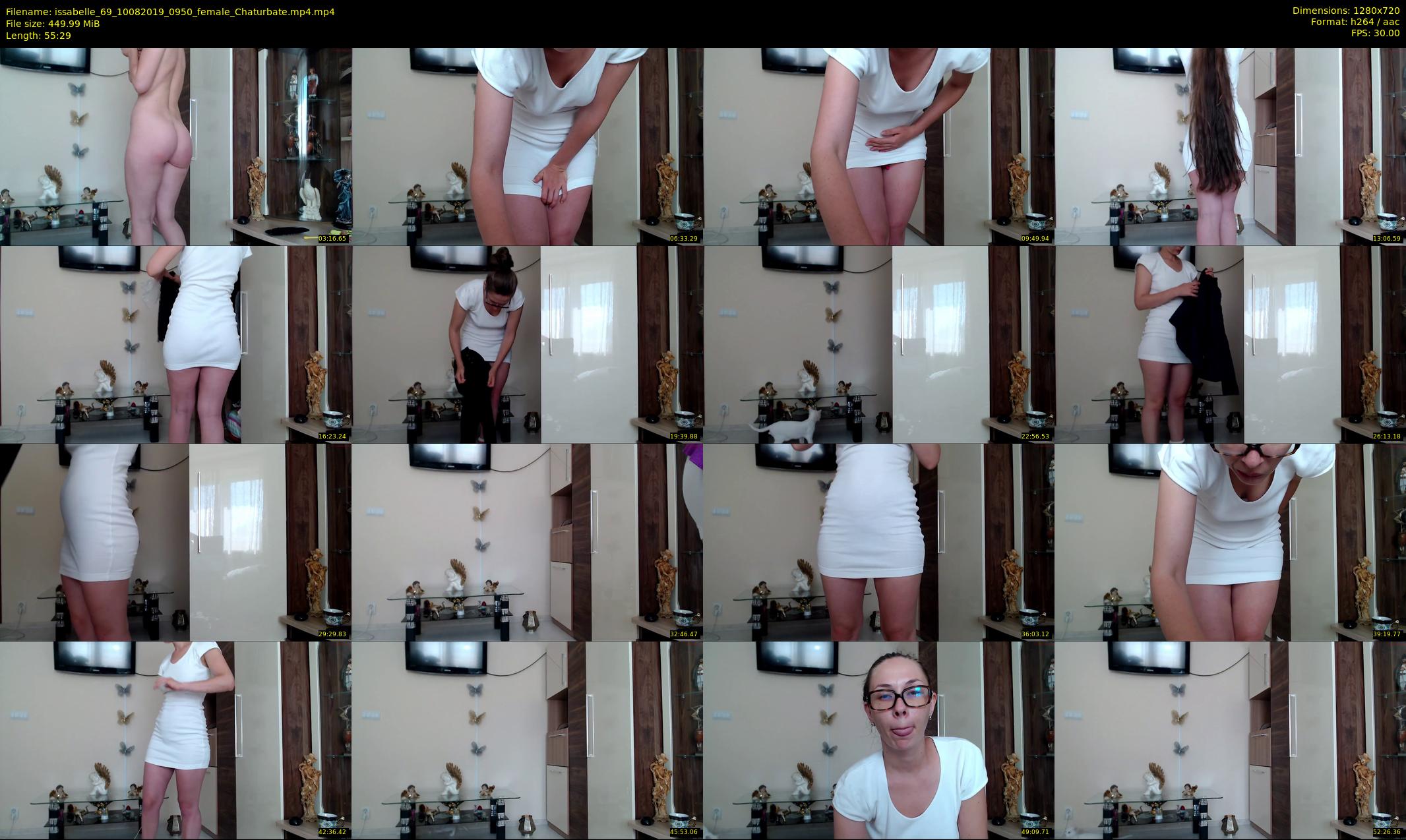 issabelle_69 — 56 minute Chaturbate couple cam show recording, 720p, Aug 10, 2019