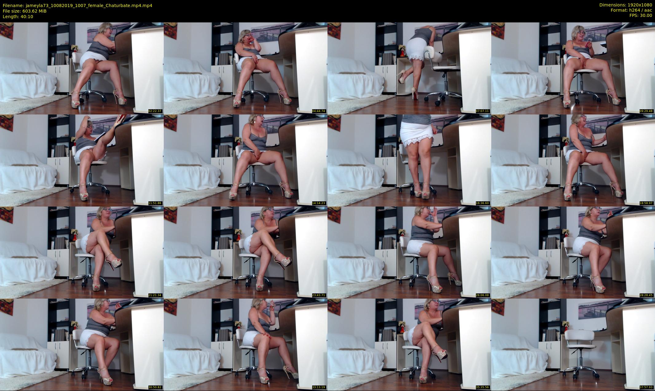 jameyla73 — 41 minute Chaturbate female cam show recording, 1080p, Aug 10, 2019