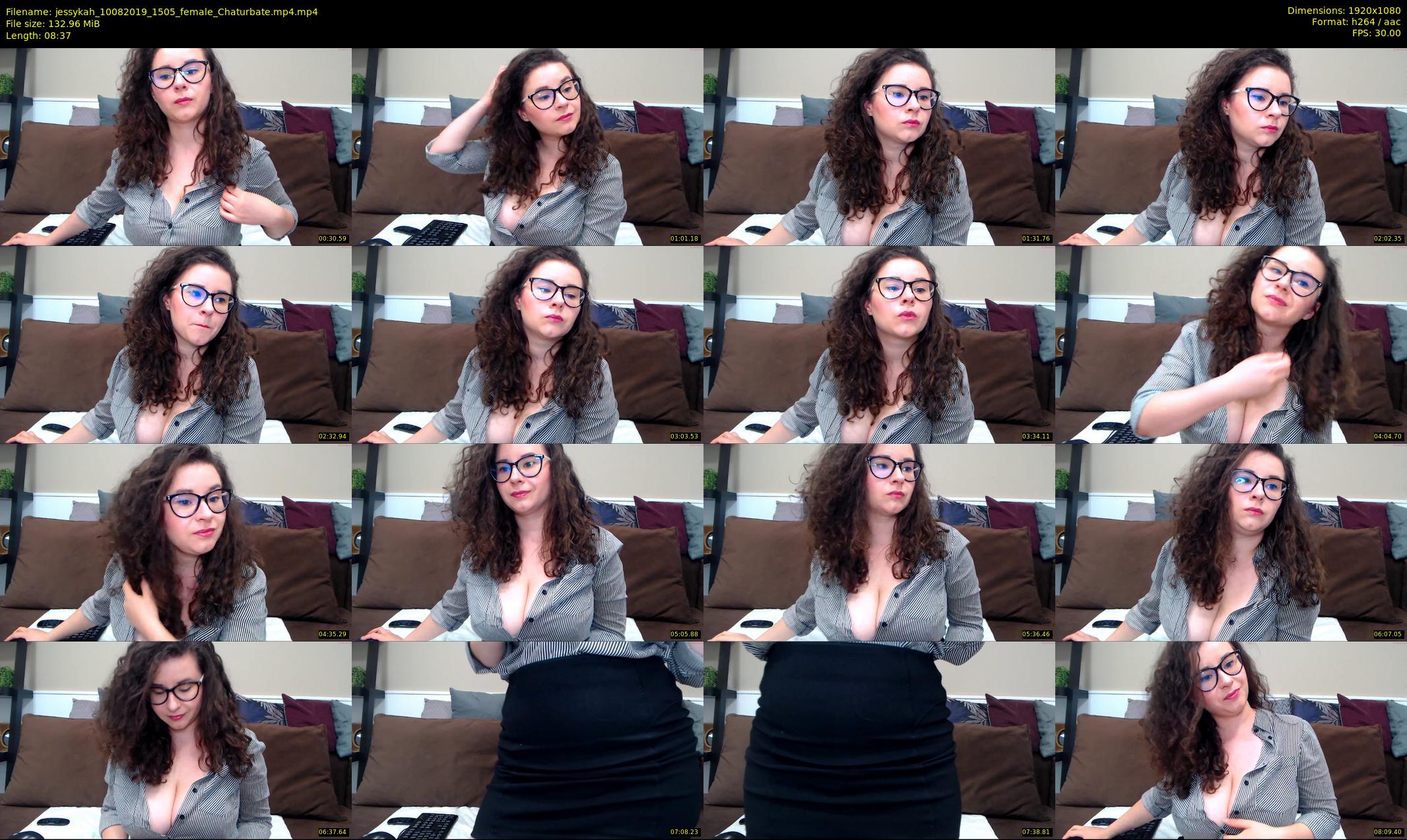 jessykah — 9 minute Chaturbate female cam show recording, 1080p, Aug 10, 2019