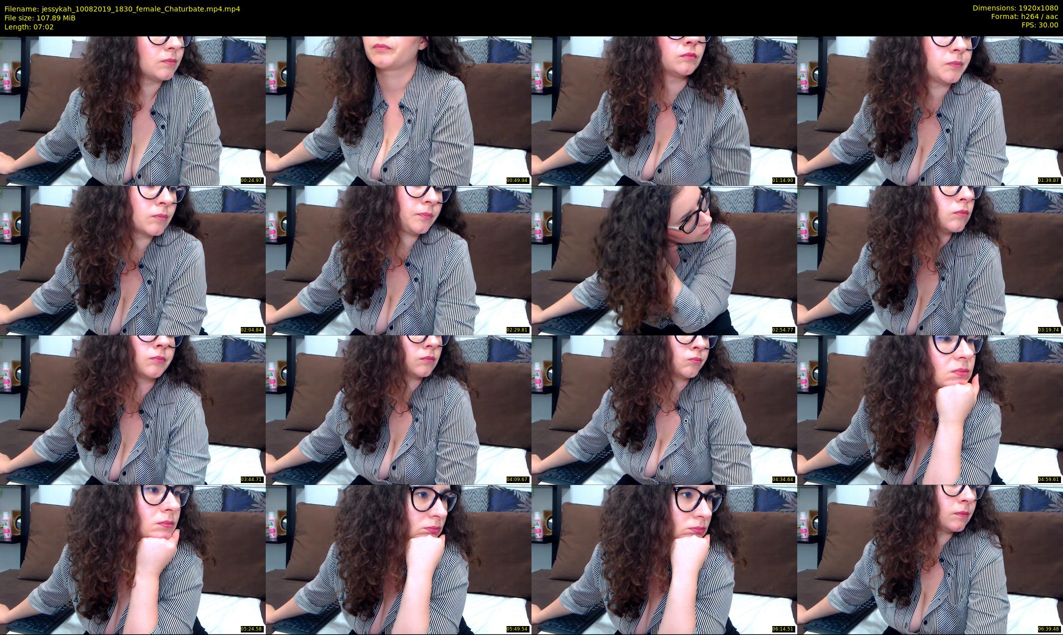 jessykah — 8 minute Chaturbate female cam show recording, 1080p, Aug 10, 2019