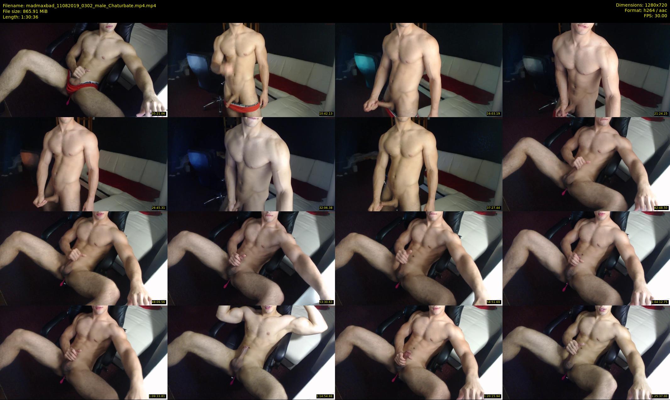 madmaxbad — 91 minute Chaturbate male cam show recording, 720p, Aug 11, 2019