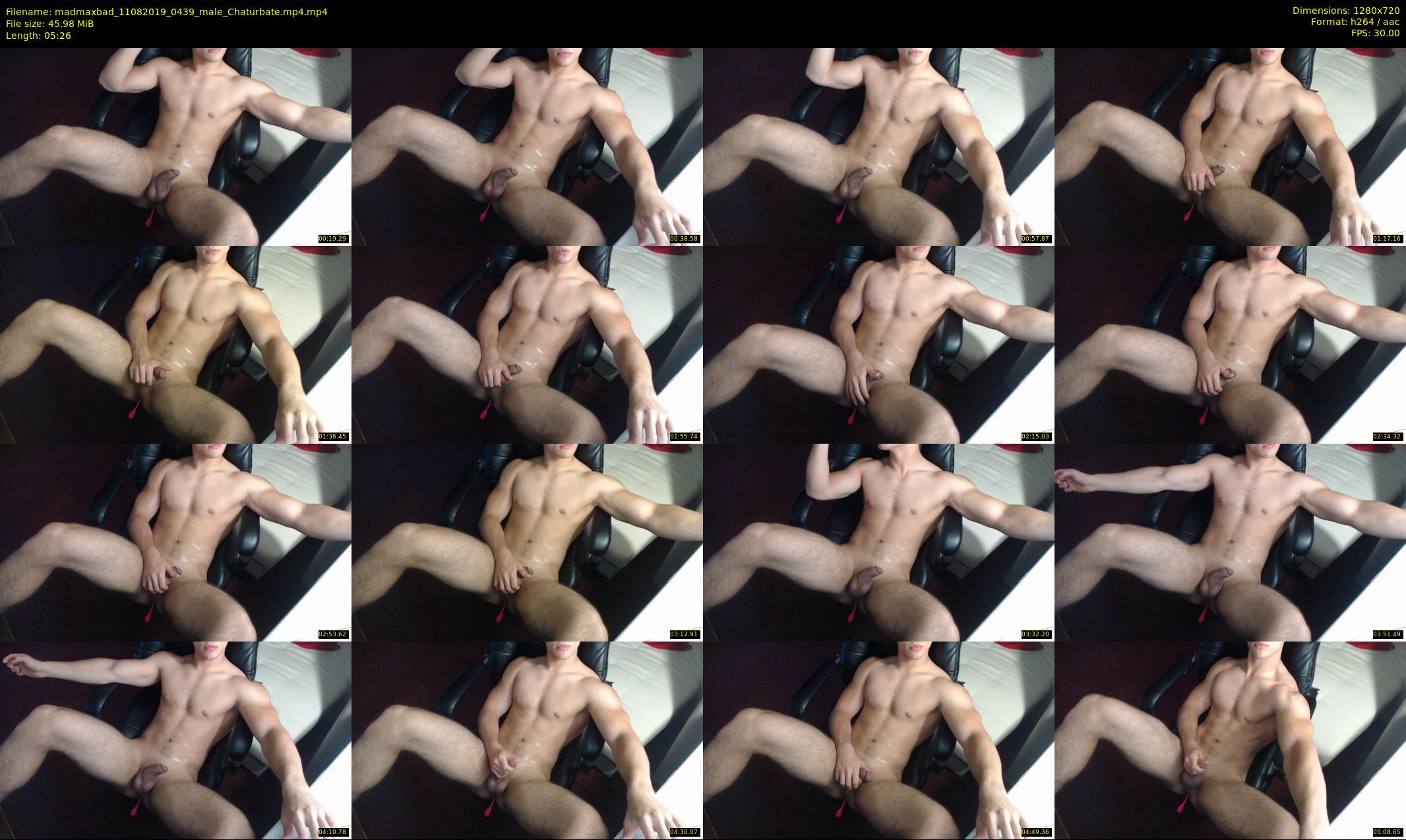 madmaxbad — 6 minute Chaturbate male cam show recording, 720p, Aug 11, 2019