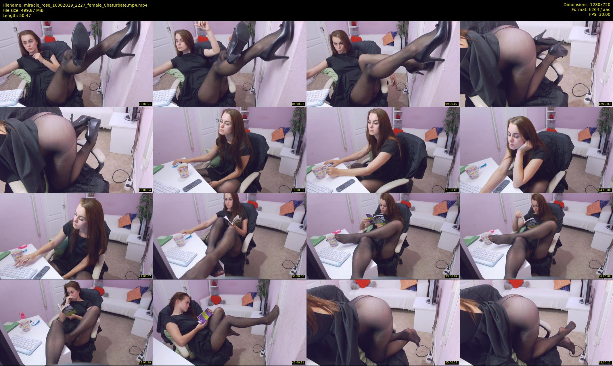 miracle_rose — 51 minute Chaturbate female cam show recording, 720p, Aug 10, 2019