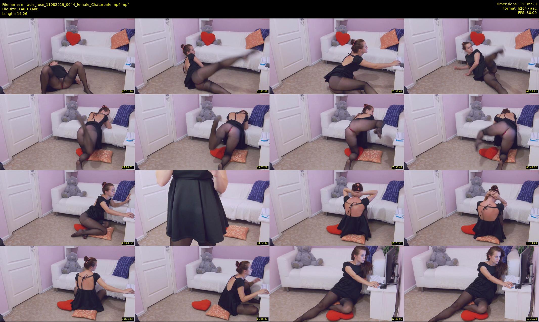 miracle_rose — 15 minute Chaturbate female cam show recording, 720p, Aug 11, 2019