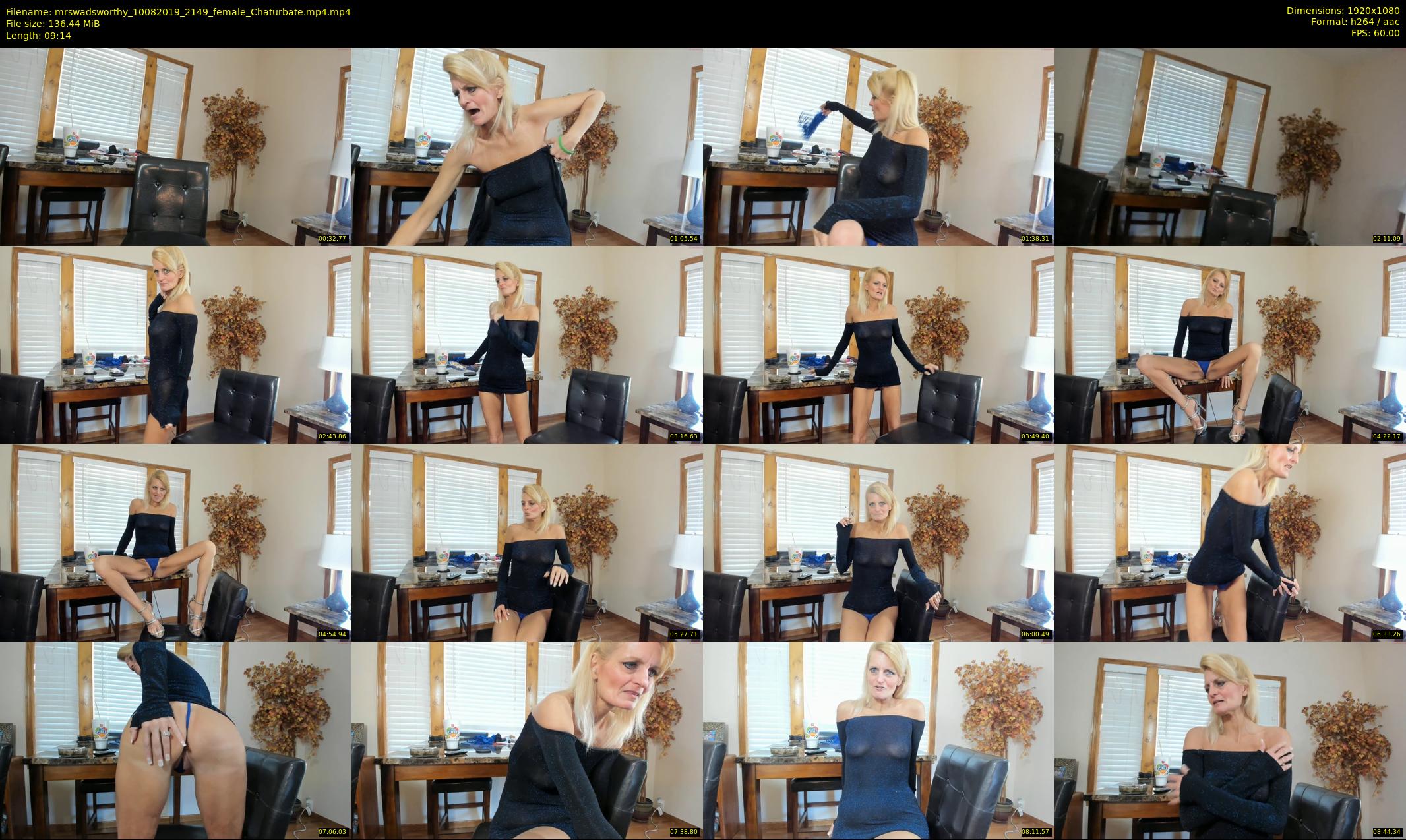 mrswadsworthy — 10 minute Chaturbate female cam show recording, 1080p, Aug 10, 2019
