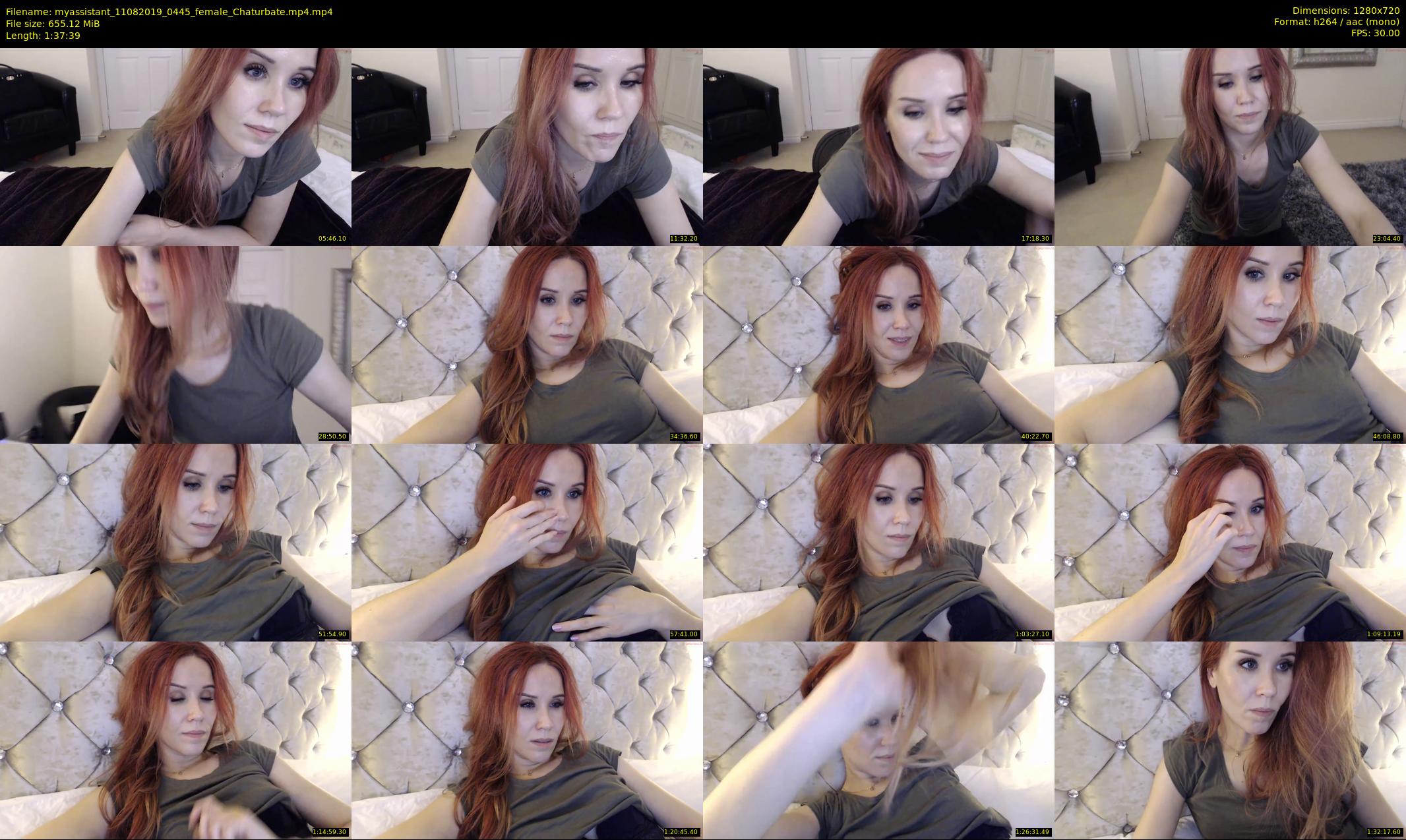 myassistant — 98 minute Chaturbate female cam show recording, 720p, Aug 11, 2019