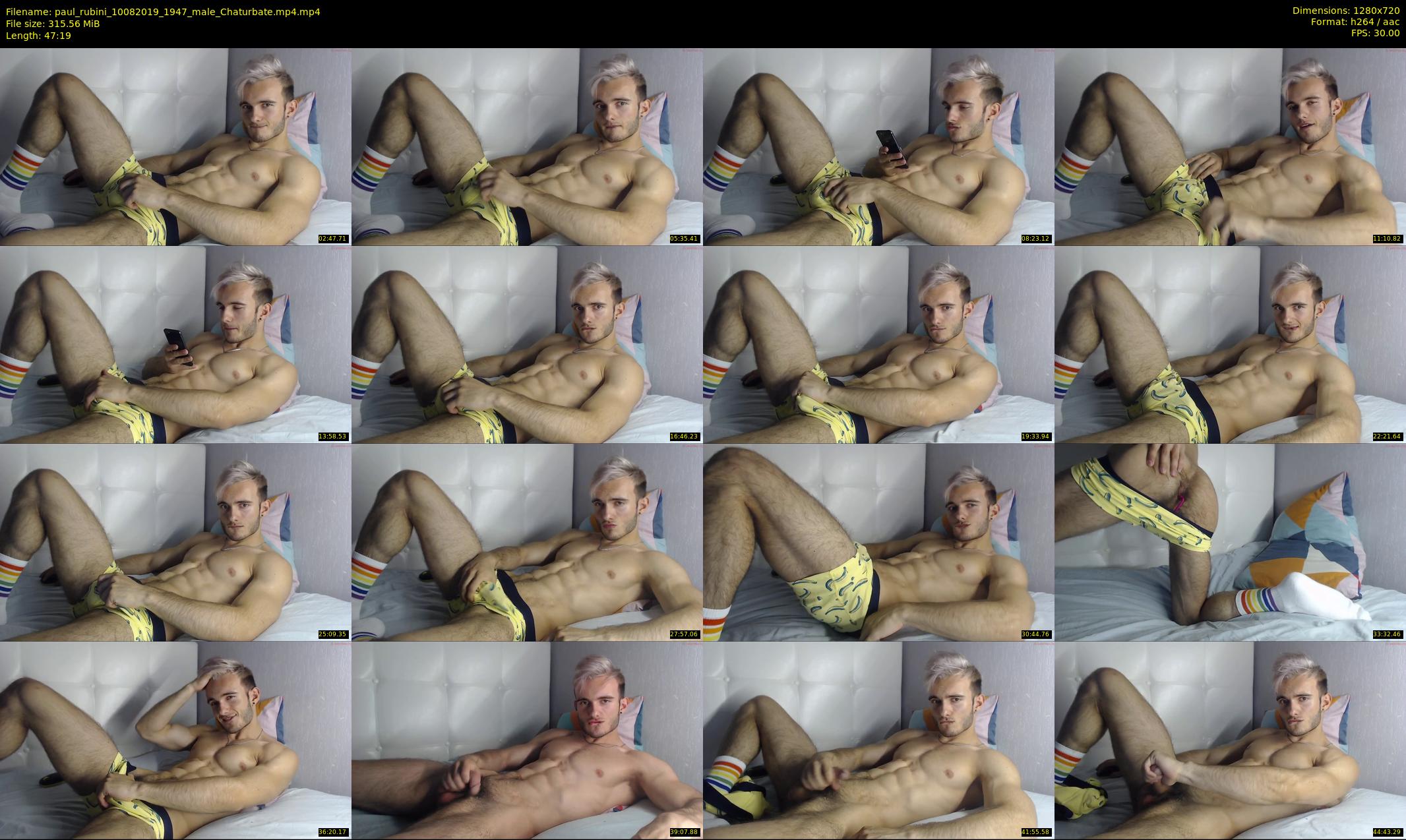 paul_rubini — 48 minute Chaturbate male cam show recording, 720p, Aug 10, 2019