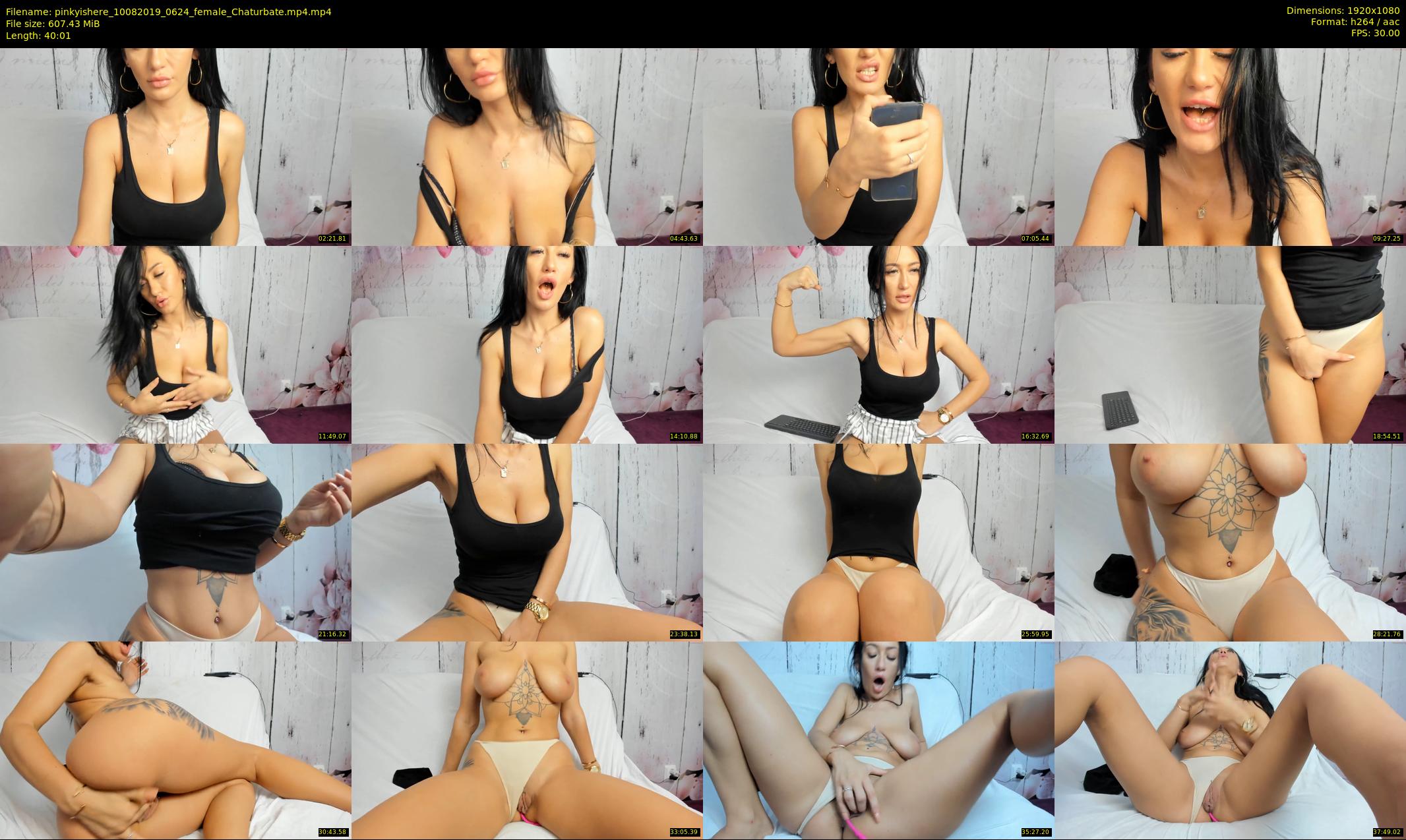 pinkyishere — 41 minute Chaturbate female cam show recording, 1080p, Aug 10, 2019