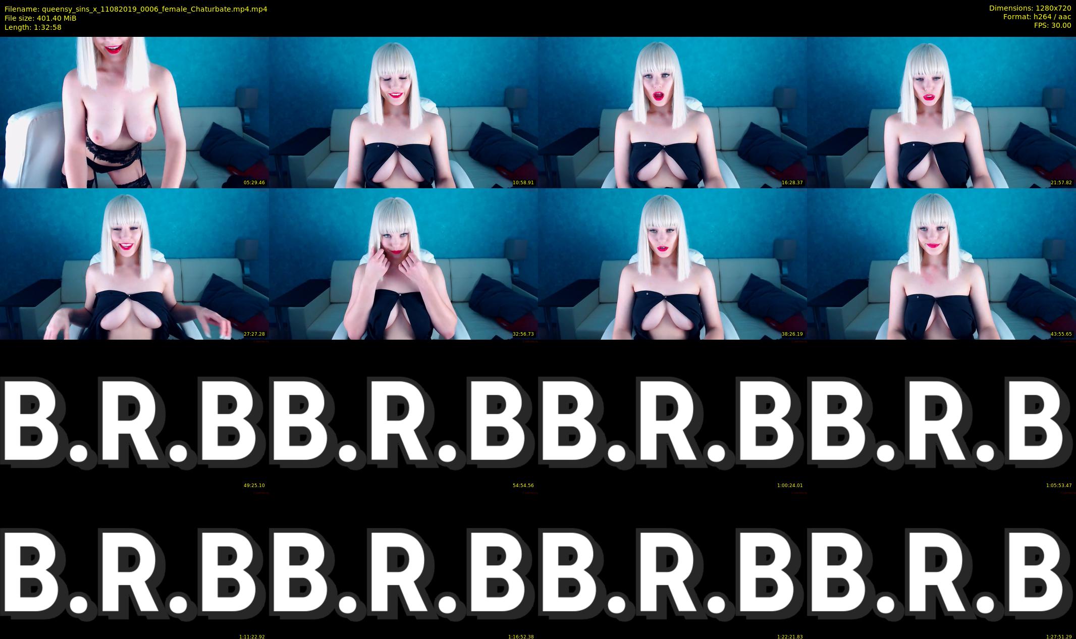 queensy_sins_x — 93 minute Chaturbate female cam show recording, 720p, Aug 11, 2019
