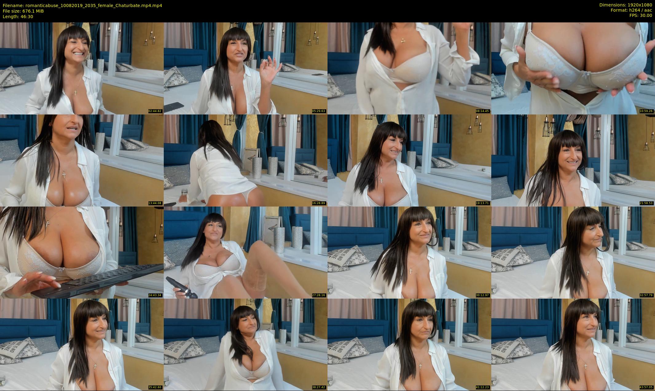romanticabuse — 47 minute Chaturbate female cam show recording, 1080p, Aug 10, 2019