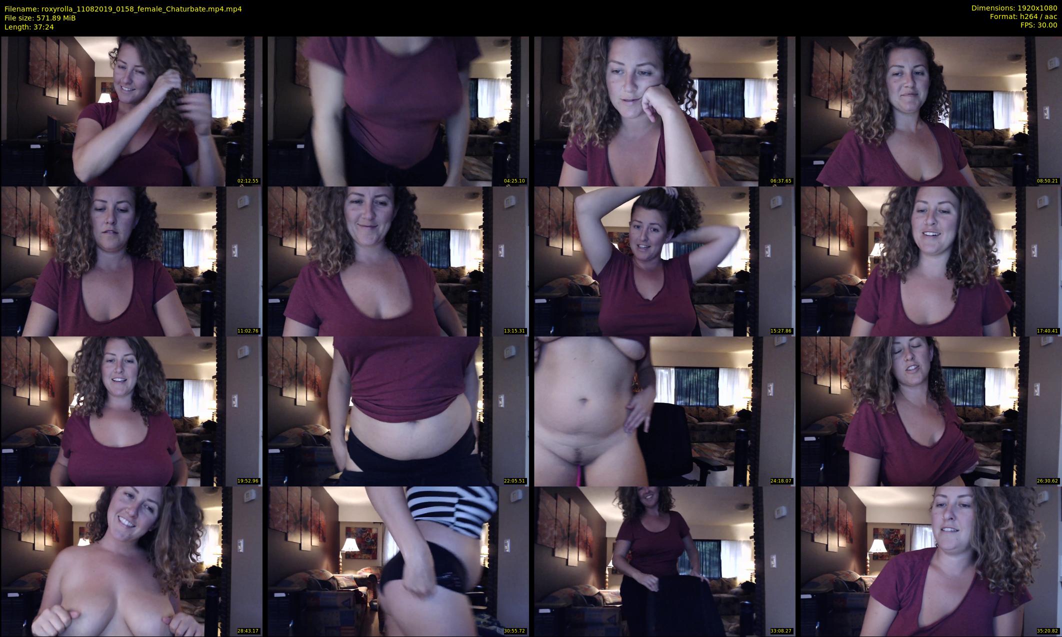 roxyrolla — 38 minute Chaturbate female cam show recording, 1080p, Aug 11, 2019