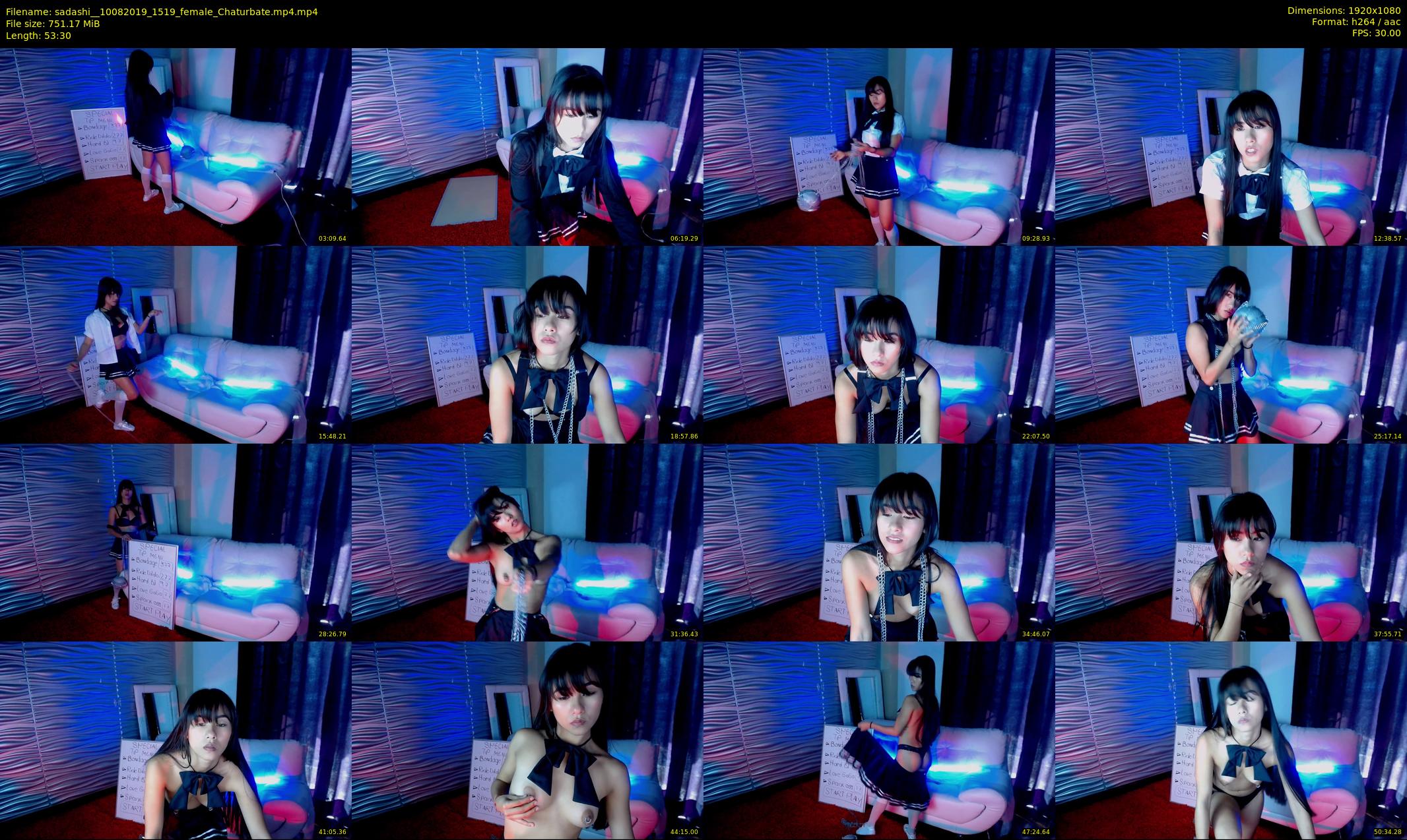 sadashi_ — 54 minute Chaturbate female cam show recording, 1080p, Aug 10, 2019