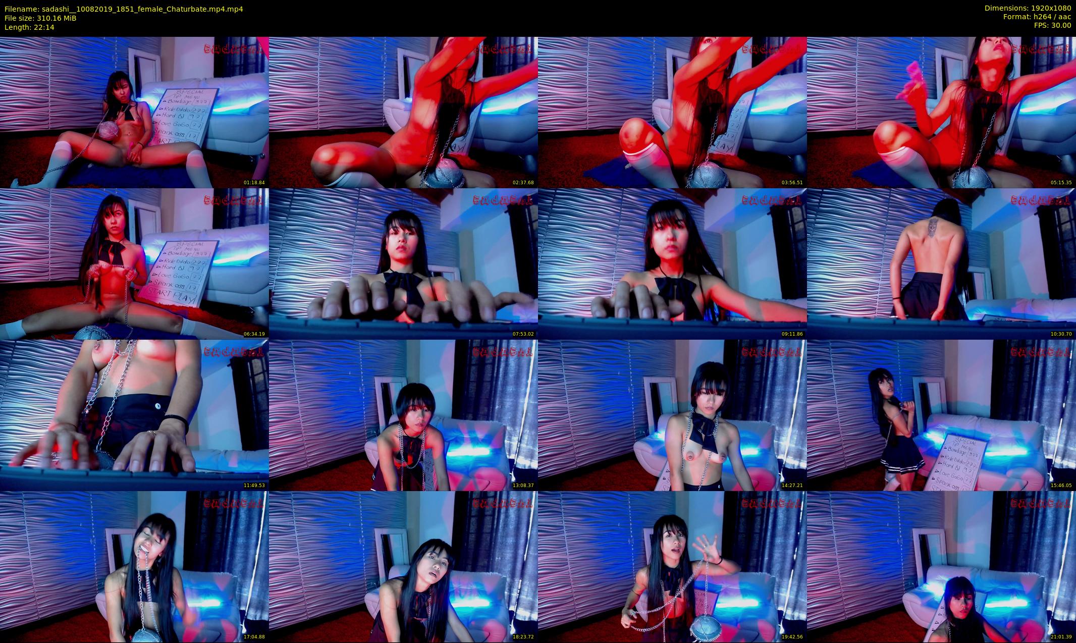 sadashi_ — 23 minute Chaturbate female cam show recording, 1080p, Aug 10, 2019