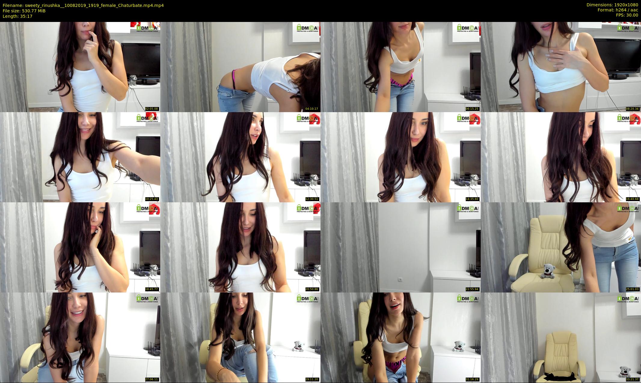 sweety_rinushka_ — 36 minute Chaturbate female cam show recording, 1080p, Aug 10, 2019