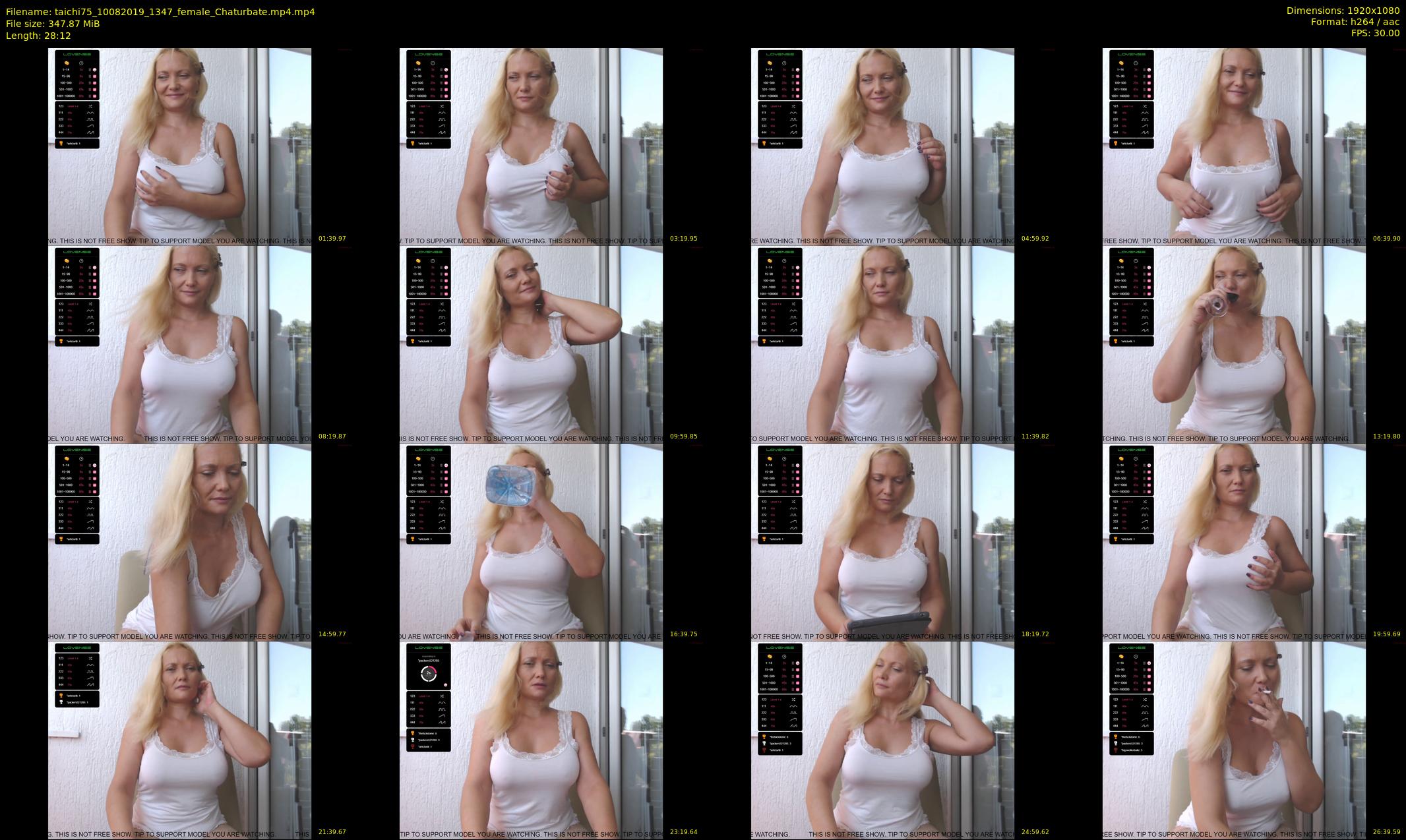 taichi75 — 29 minute Chaturbate female cam show recording, 1080p, Aug 10, 2019