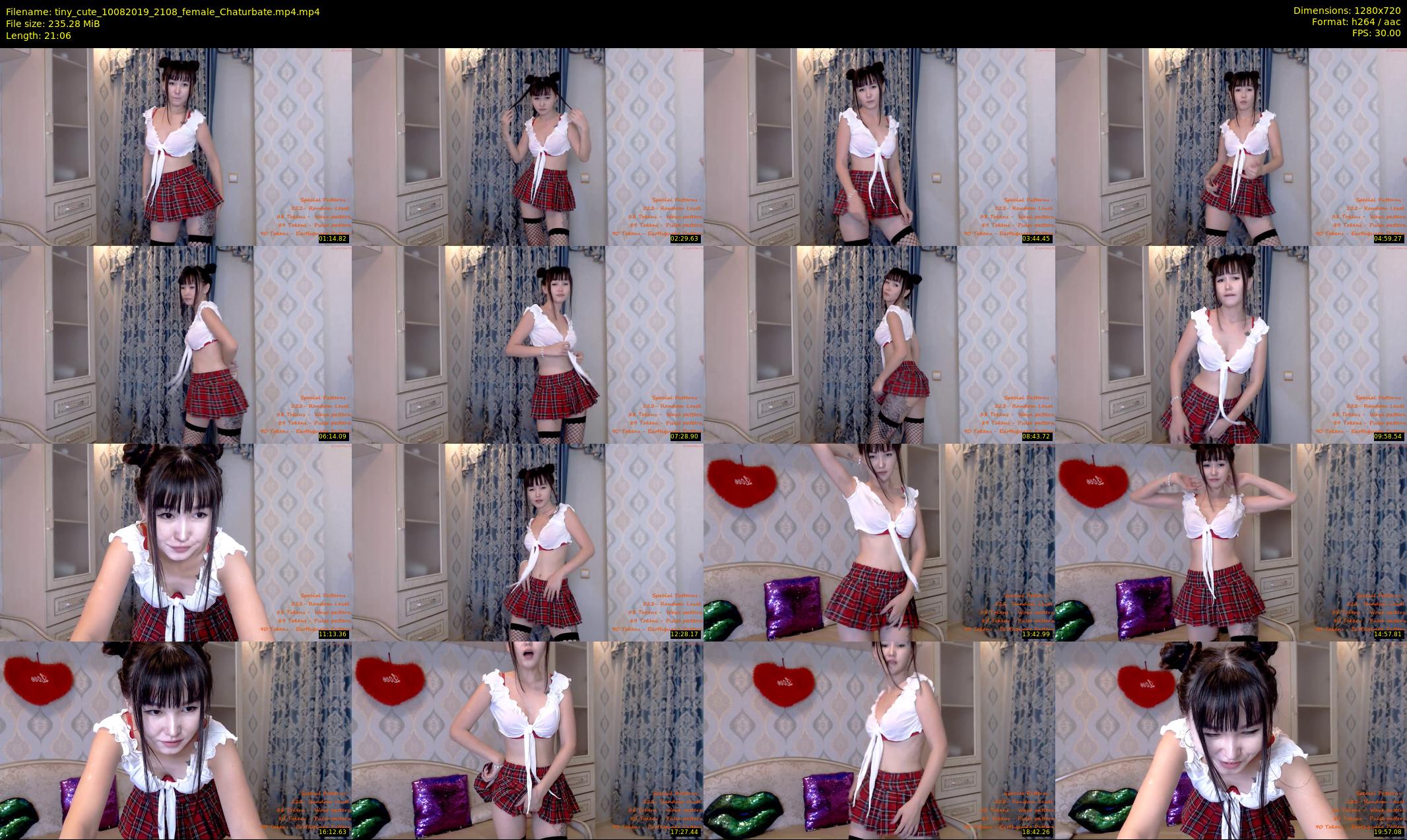 tiny_cute — 22 minute Chaturbate female cam show recording, 720p, Aug 10, 2019