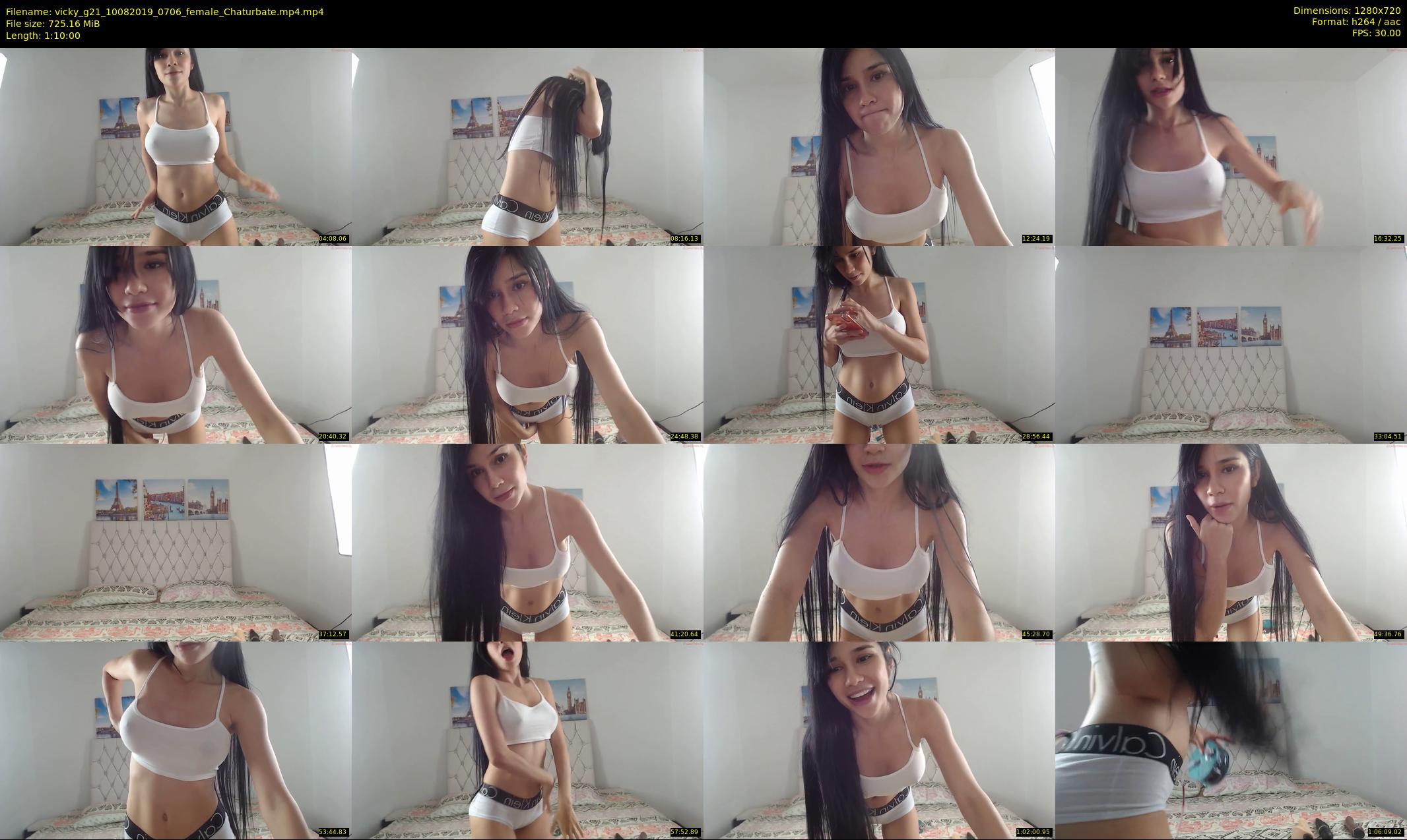 vicky_g21 — 70 minute Chaturbate female cam show recording, 720p, Aug 10, 2019