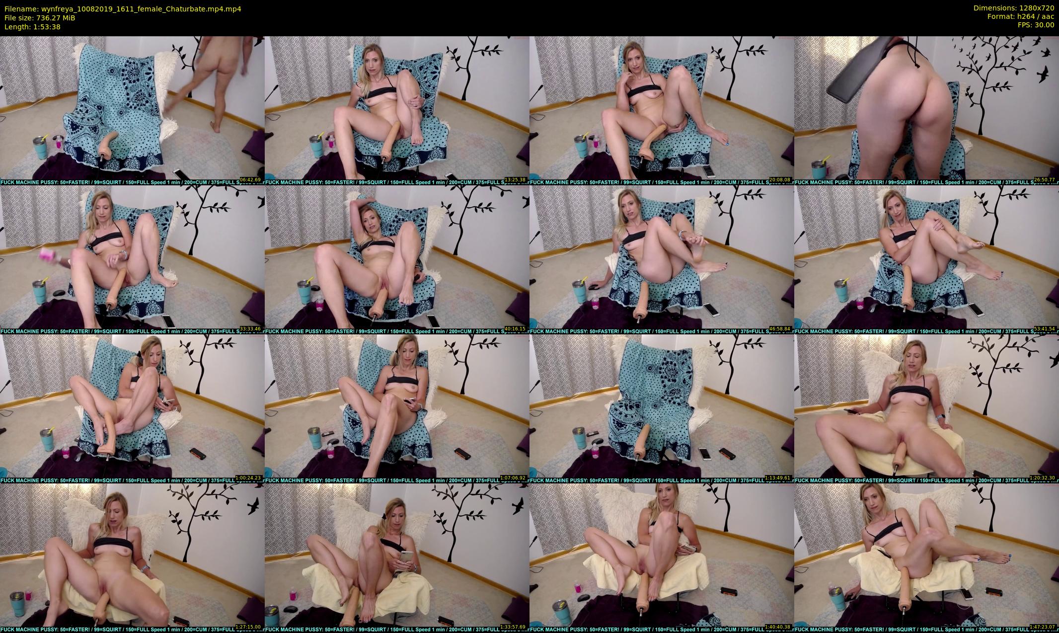 wynfreya — 114 minute Chaturbate female cam show recording, 720p, Aug 10, 2019