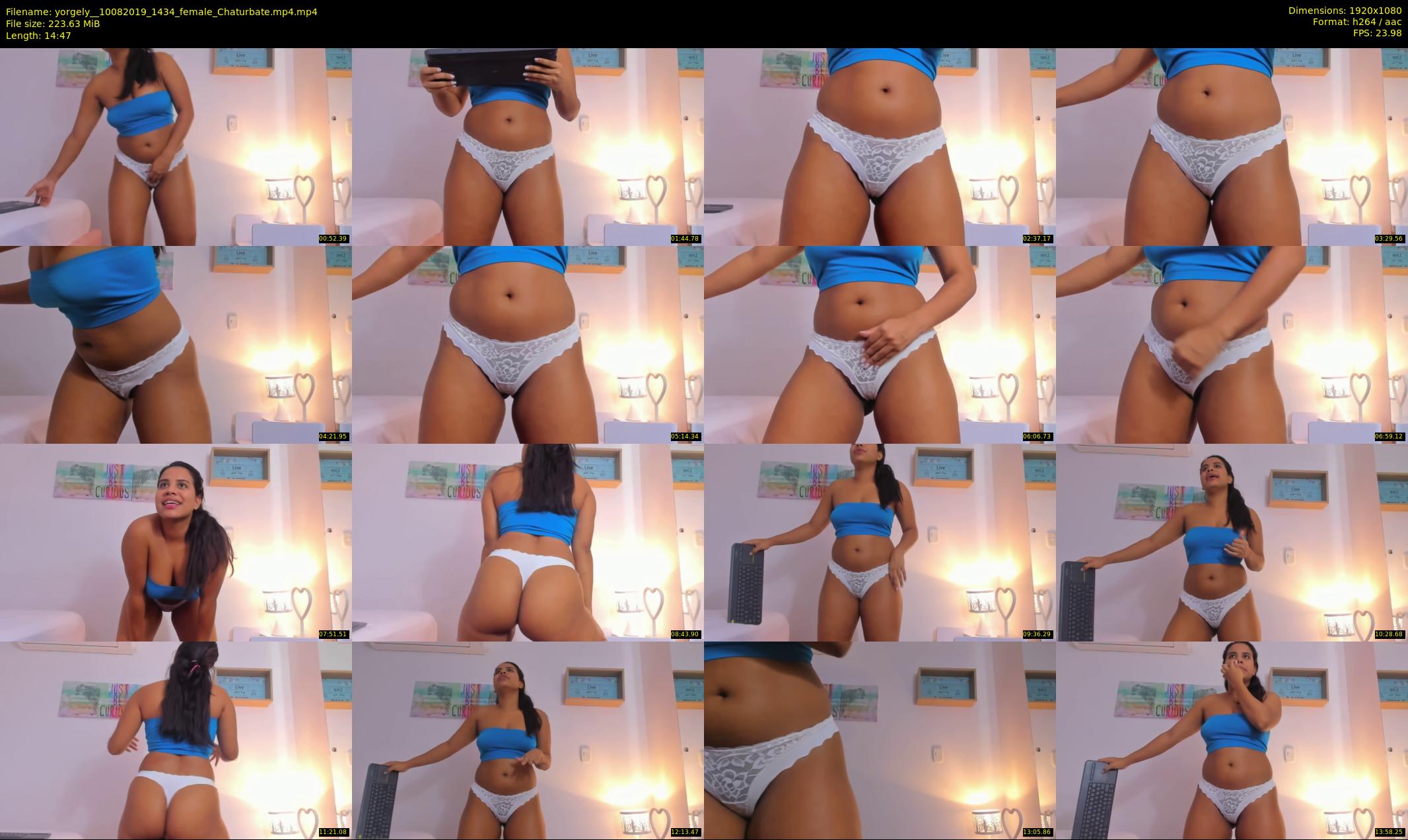 yorgely_ — 15 minute Chaturbate female cam show recording, 1080p, Aug 10, 2019