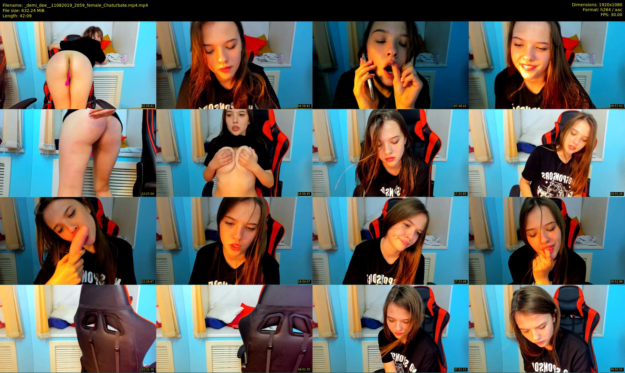 _demi_dee_ — 43 minute Chaturbate female cam show recording, 1080p, Aug 11, 2019