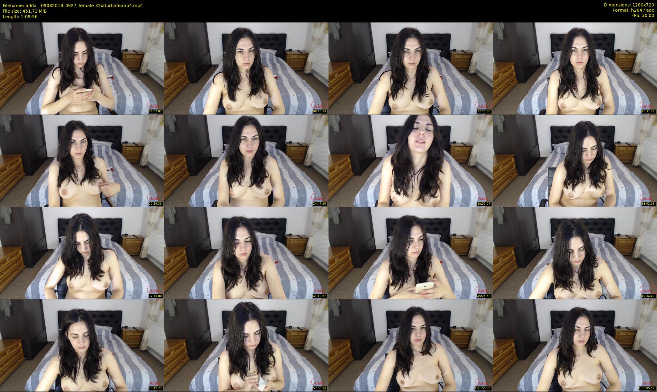 adda_ — 70 minute Chaturbate female cam show recording, 720p, Aug 9, 2019