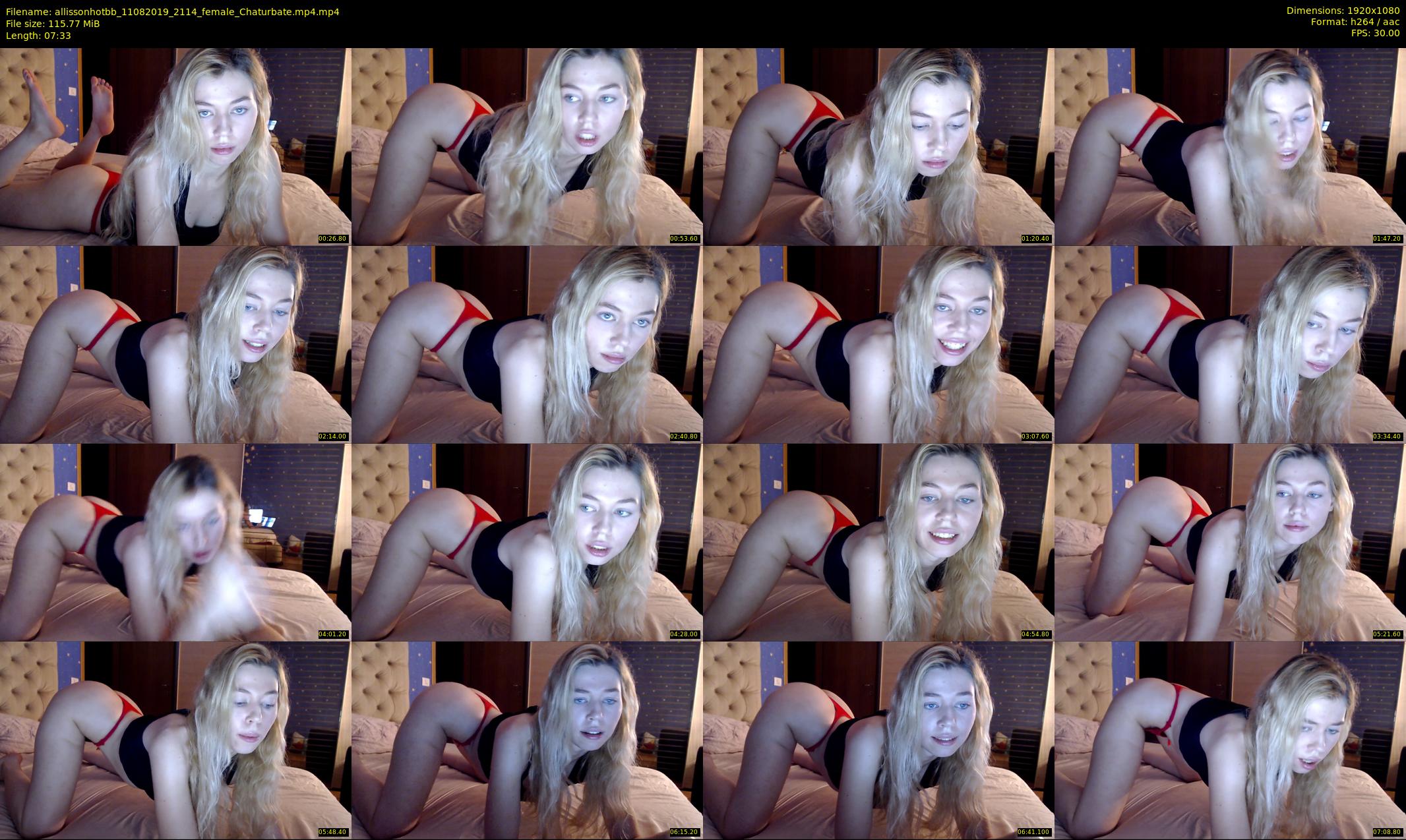 allissonhotbb — 8 minute Chaturbate female cam show recording, 1080p, Aug 11, 2019