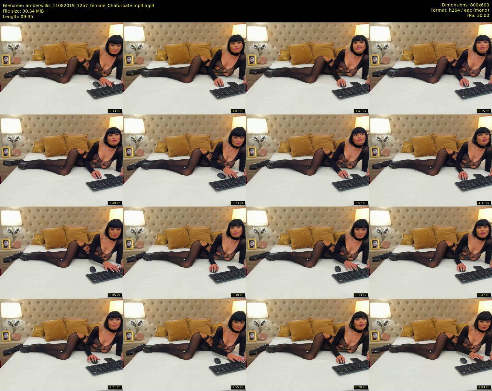 amberwillis — 10 minute Chaturbate female cam show recording, 480p, Aug 11, 2019
