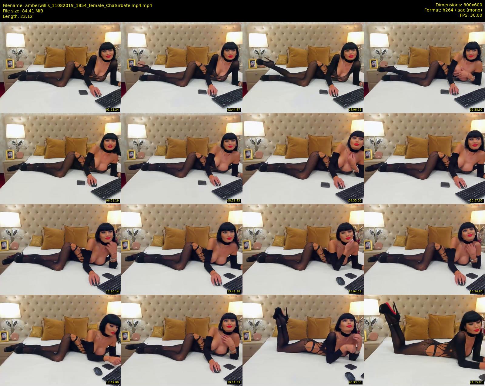 amberwillis — 24 minute Chaturbate female cam show recording, 480p, Aug 11, 2019