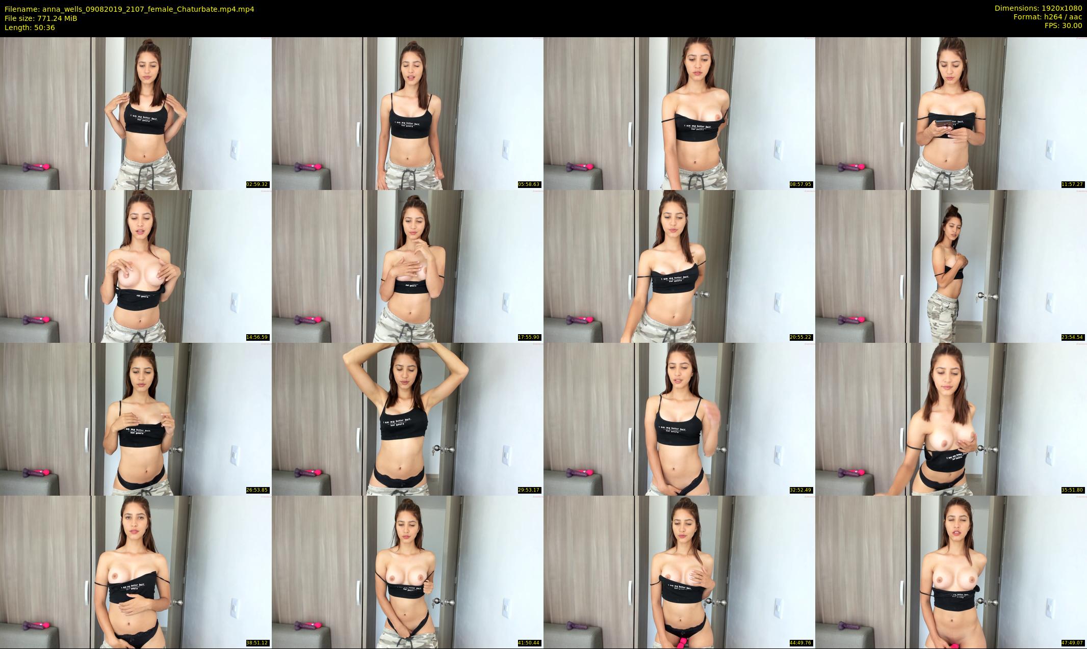 anna_wells — 51 minute Chaturbate female cam show recording, 1080p, Aug 9, 2019