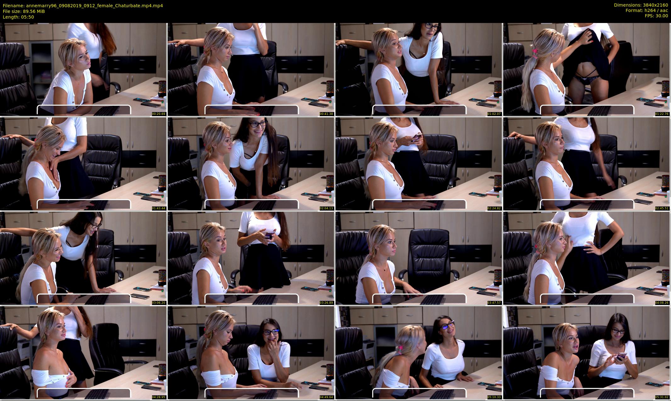 annemarry96 — 6 minute Chaturbate female cam show recording, 4K, Aug 9, 2019