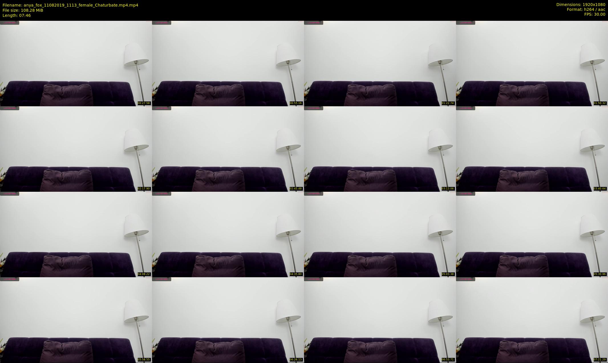 anya_fox — 8 minute Chaturbate female cam show recording, 1080p, Aug 11, 2019