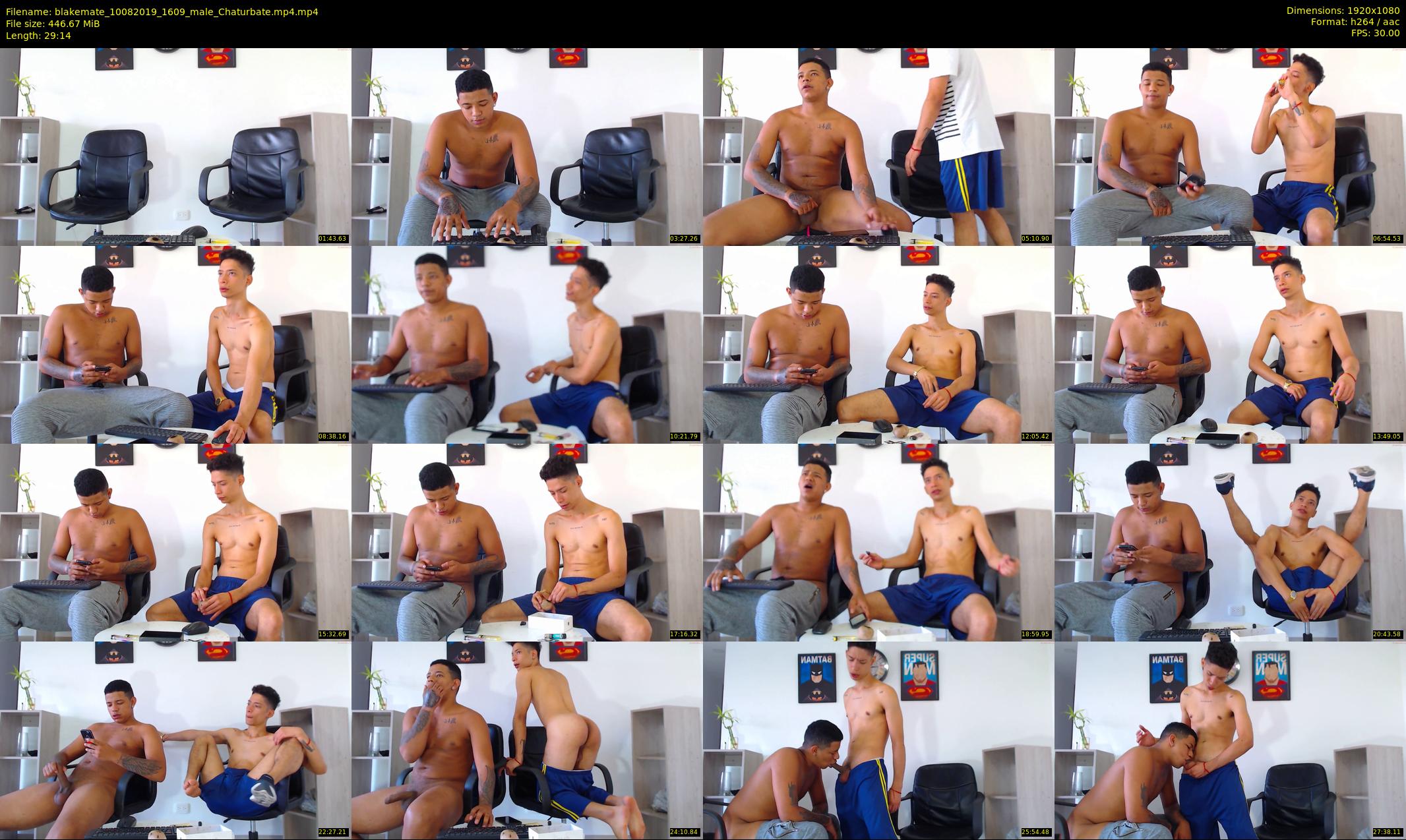 blakemate — 30 minute Chaturbate male cam show recording, 1080p, Aug 10, 2019