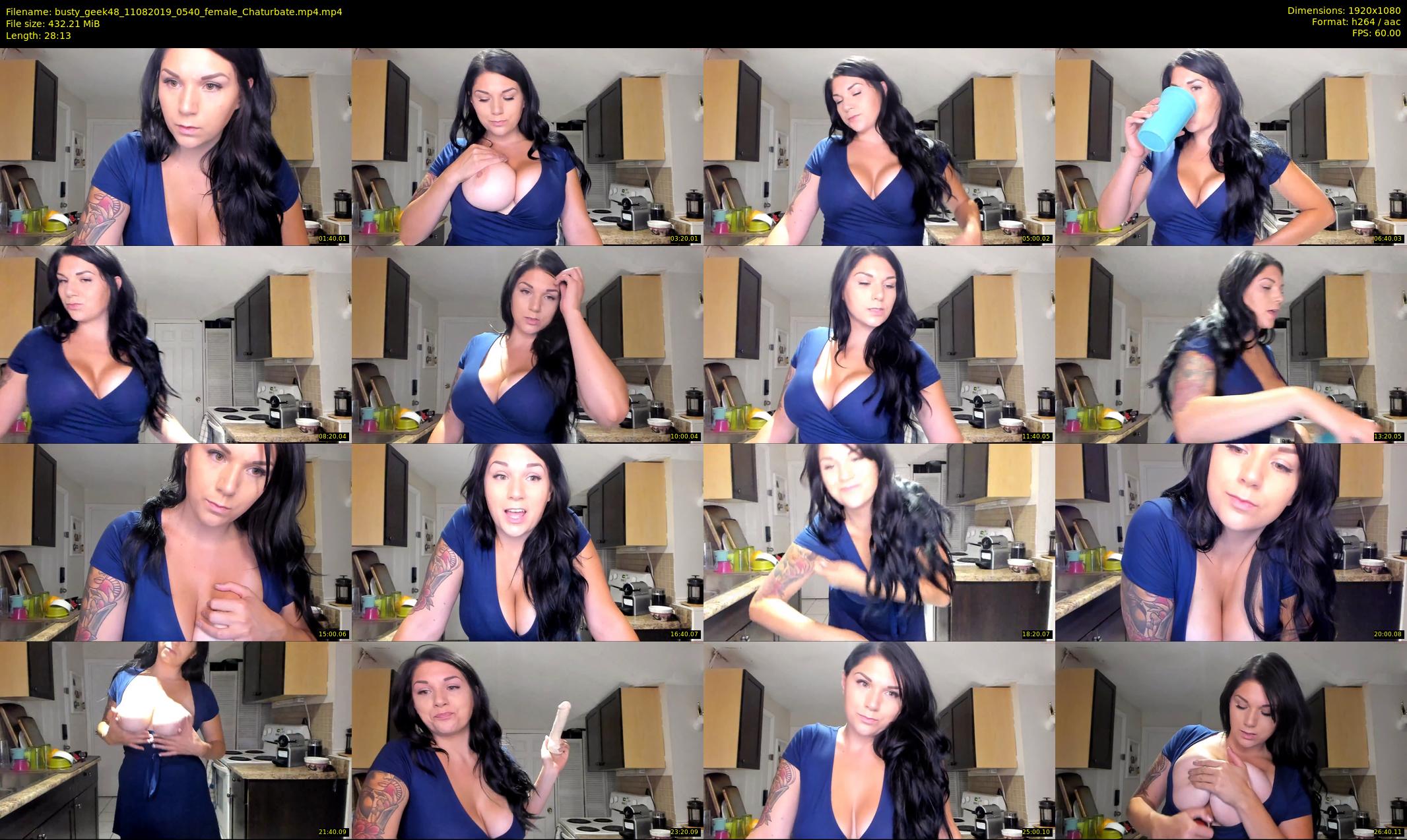 busty_geek48 — 29 minute Chaturbate female cam show recording, 1080p, Aug 11, 2019