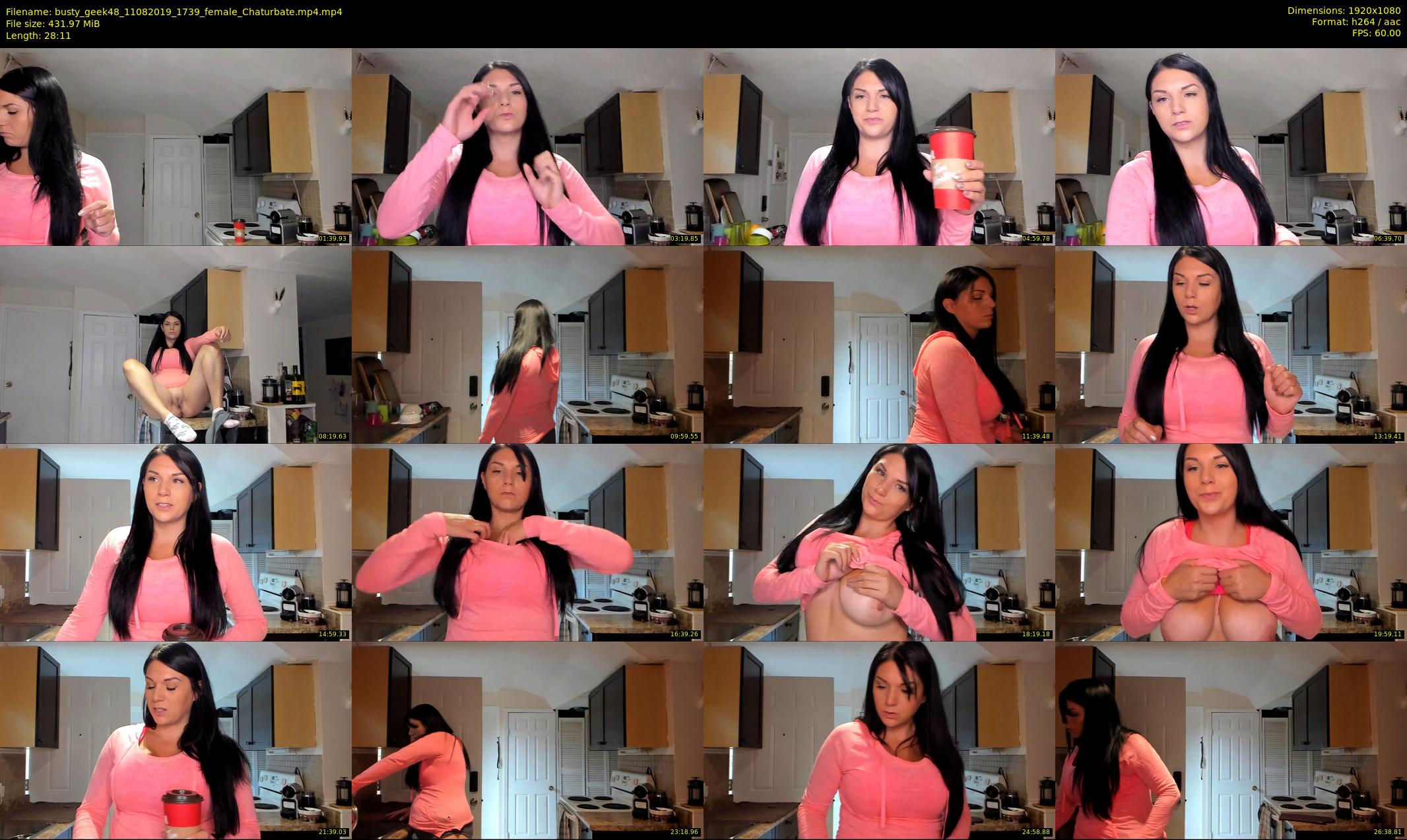 busty_geek48 — 29 minute Chaturbate female cam show recording, 1080p, Aug 11, 2019