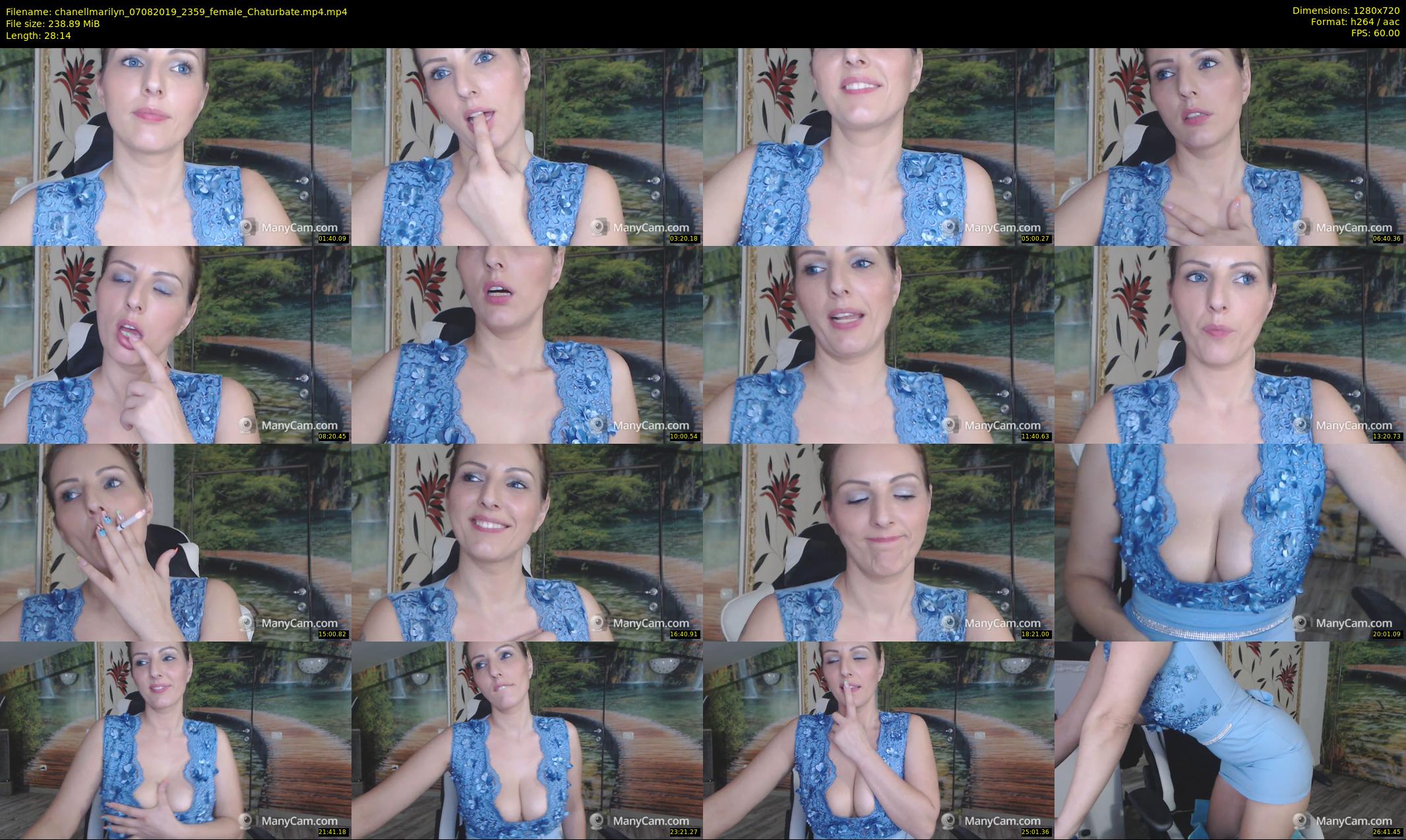 chanellmarilyn — 29 minute Chaturbate female cam show recording, 720p, Aug 7, 2019