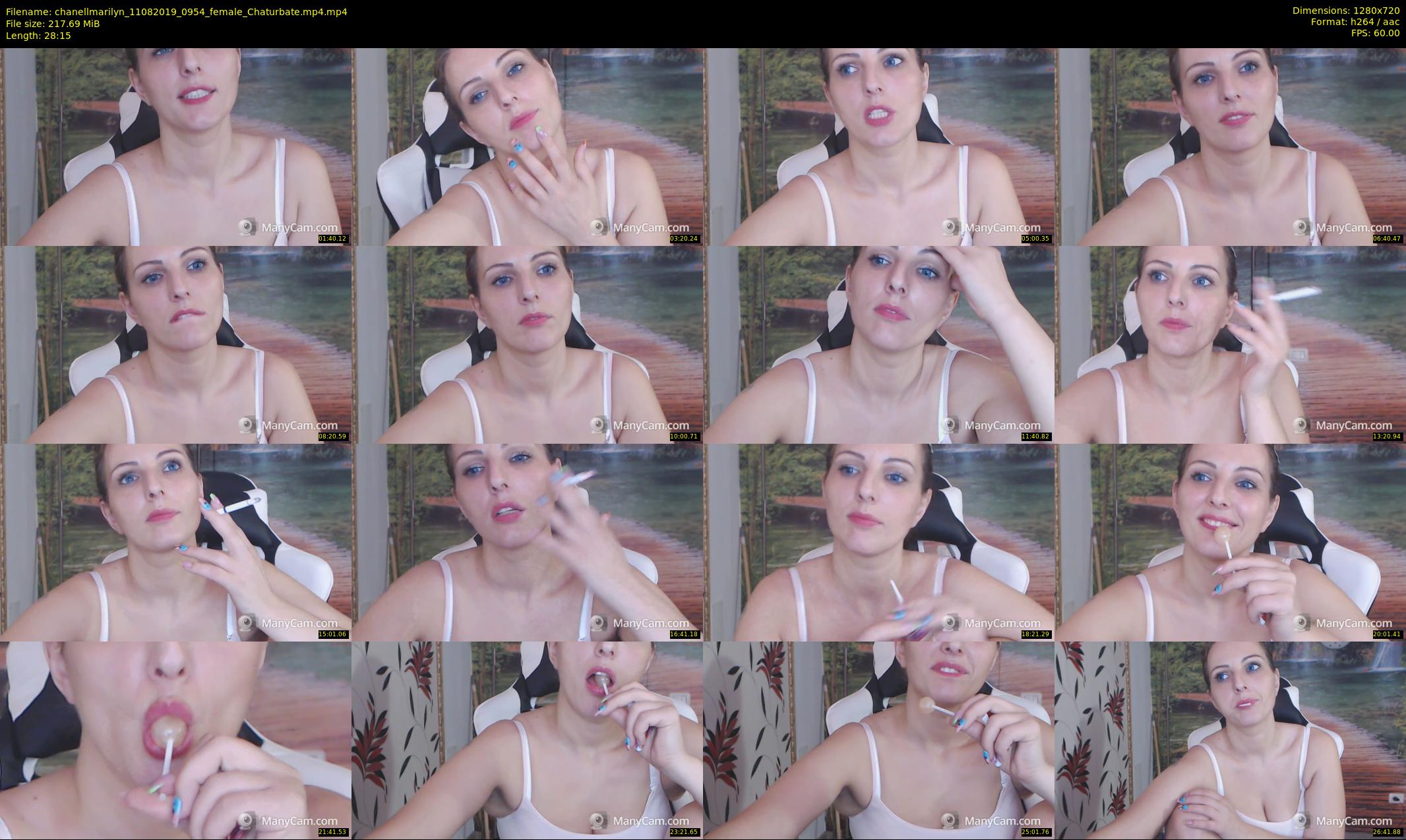 chanellmarilyn — 29 minute Chaturbate female cam show recording, 720p, Aug 11, 2019