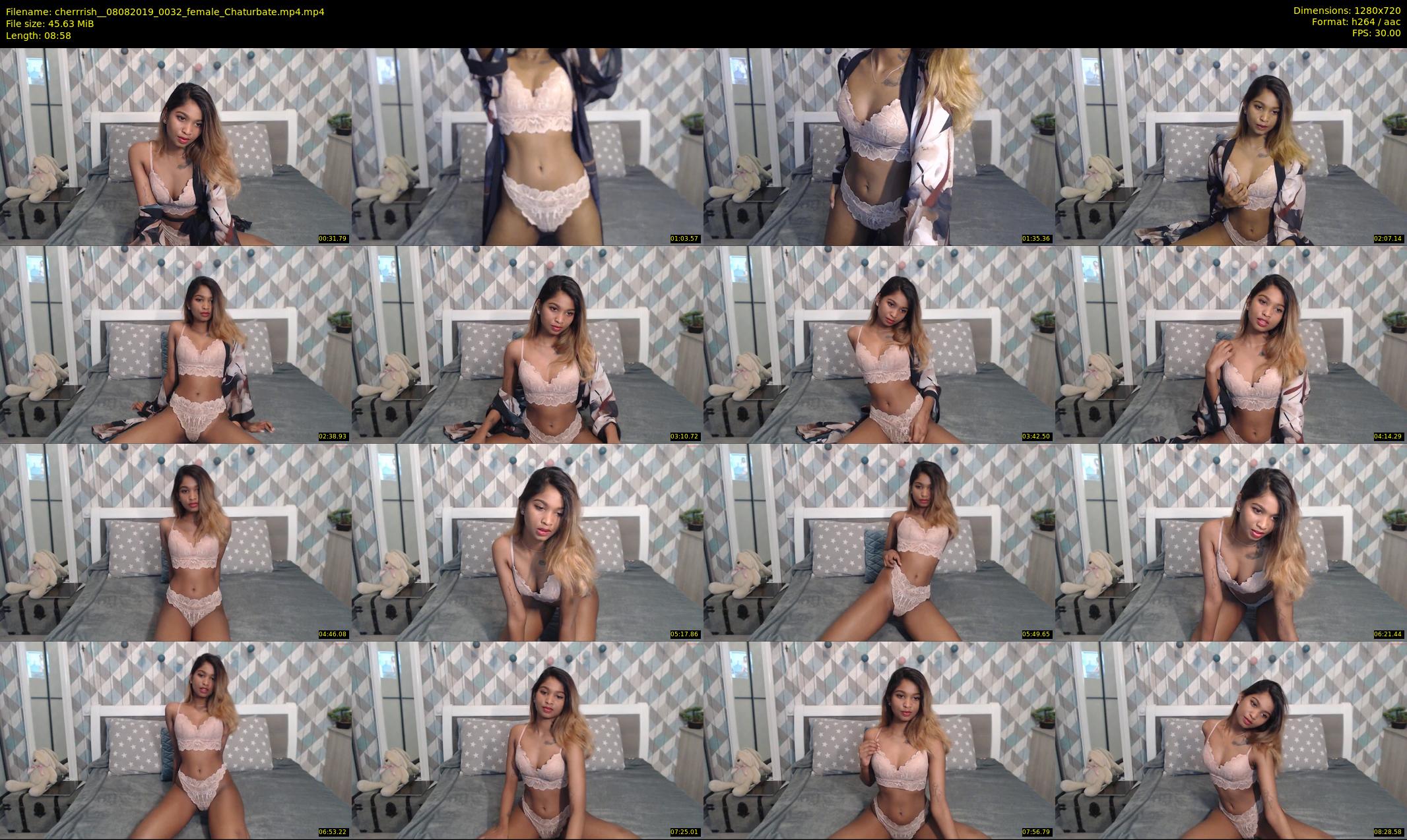 cherrrish_ — 9 minute Chaturbate female cam show recording, 720p, Aug 8, 2019