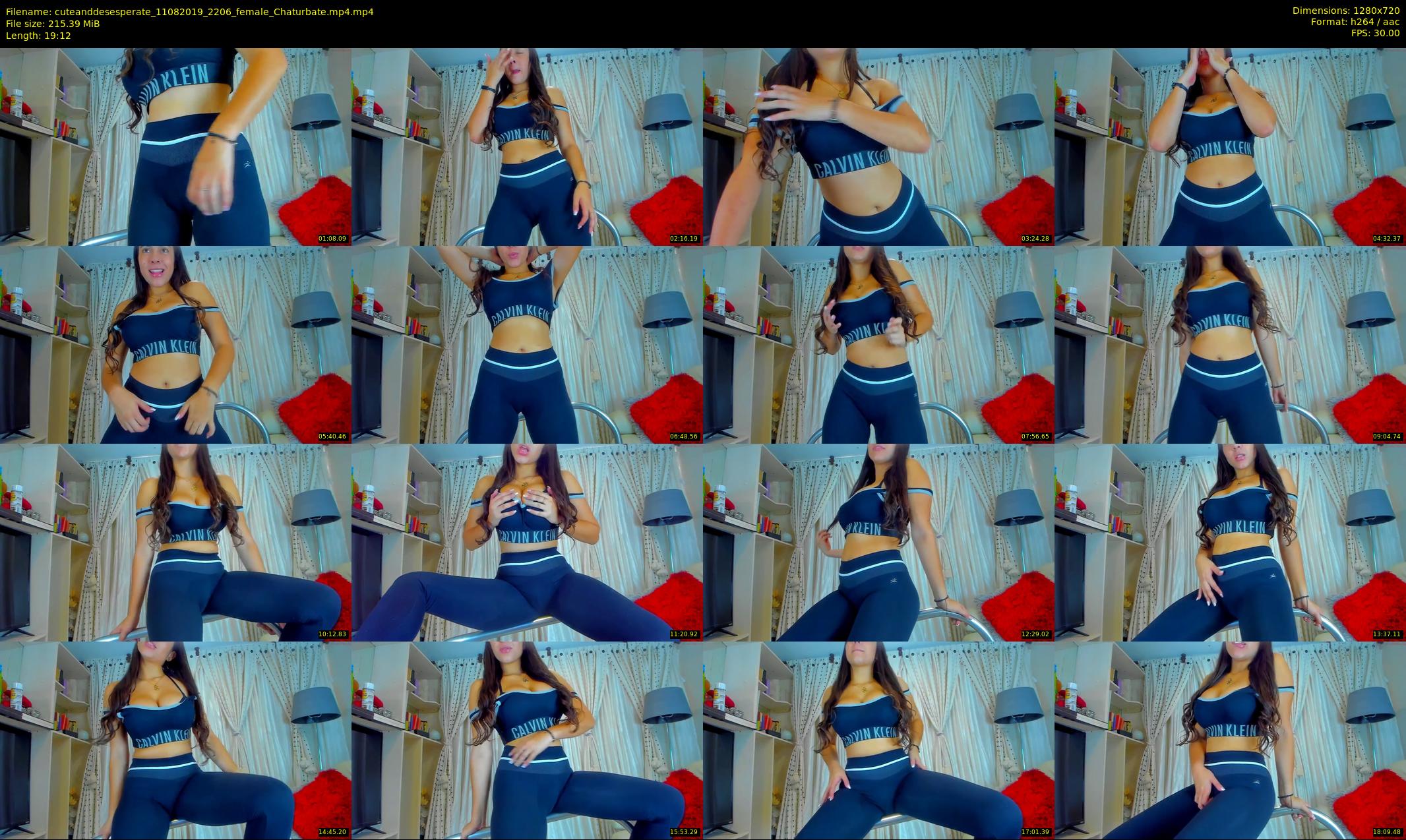 cuteanddesesperate — 20 minute Chaturbate female cam show recording, 720p, Aug 11, 2019