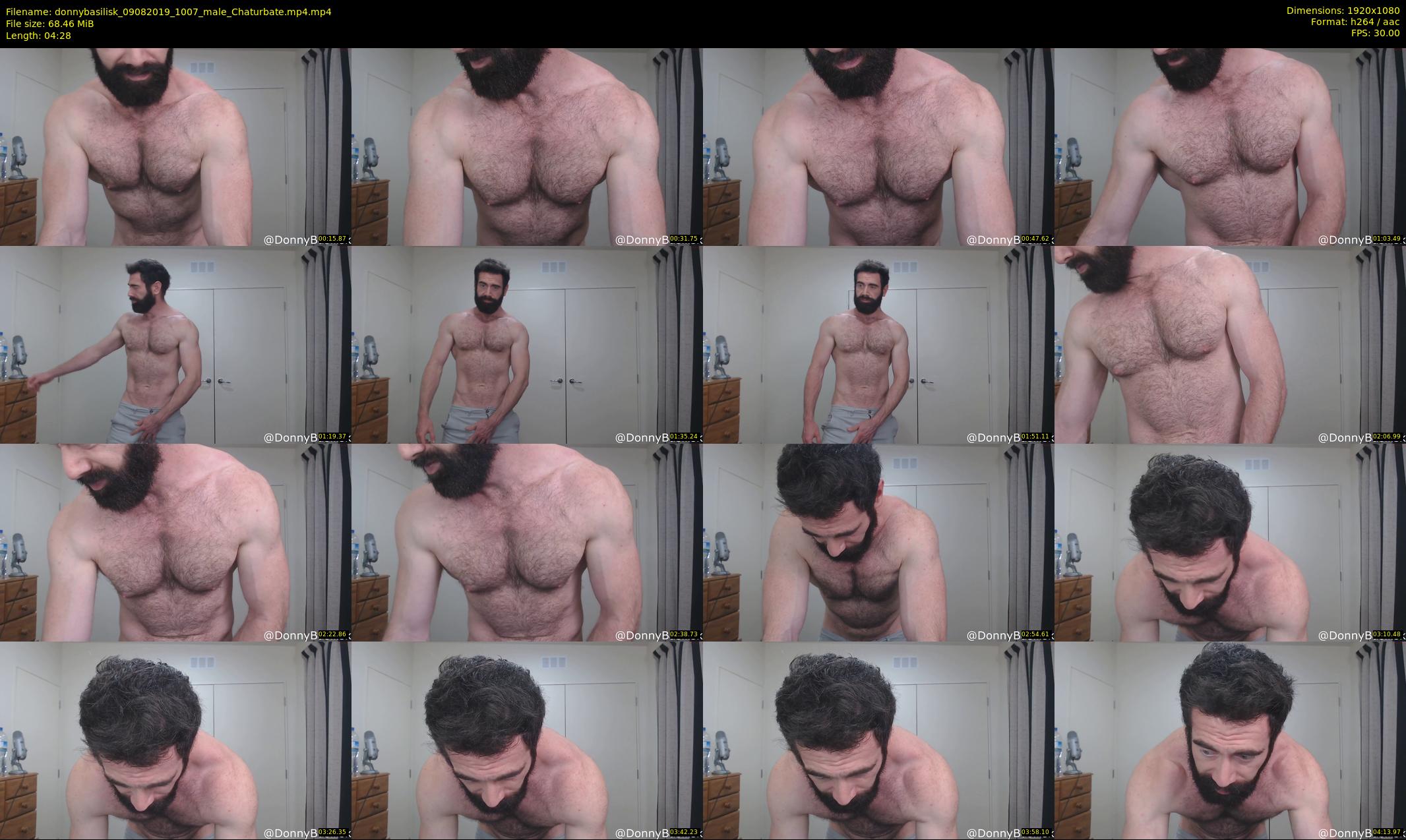 donnybasilisk — 5 minute Chaturbate male cam show recording, 1080p, Aug 9, 2019
