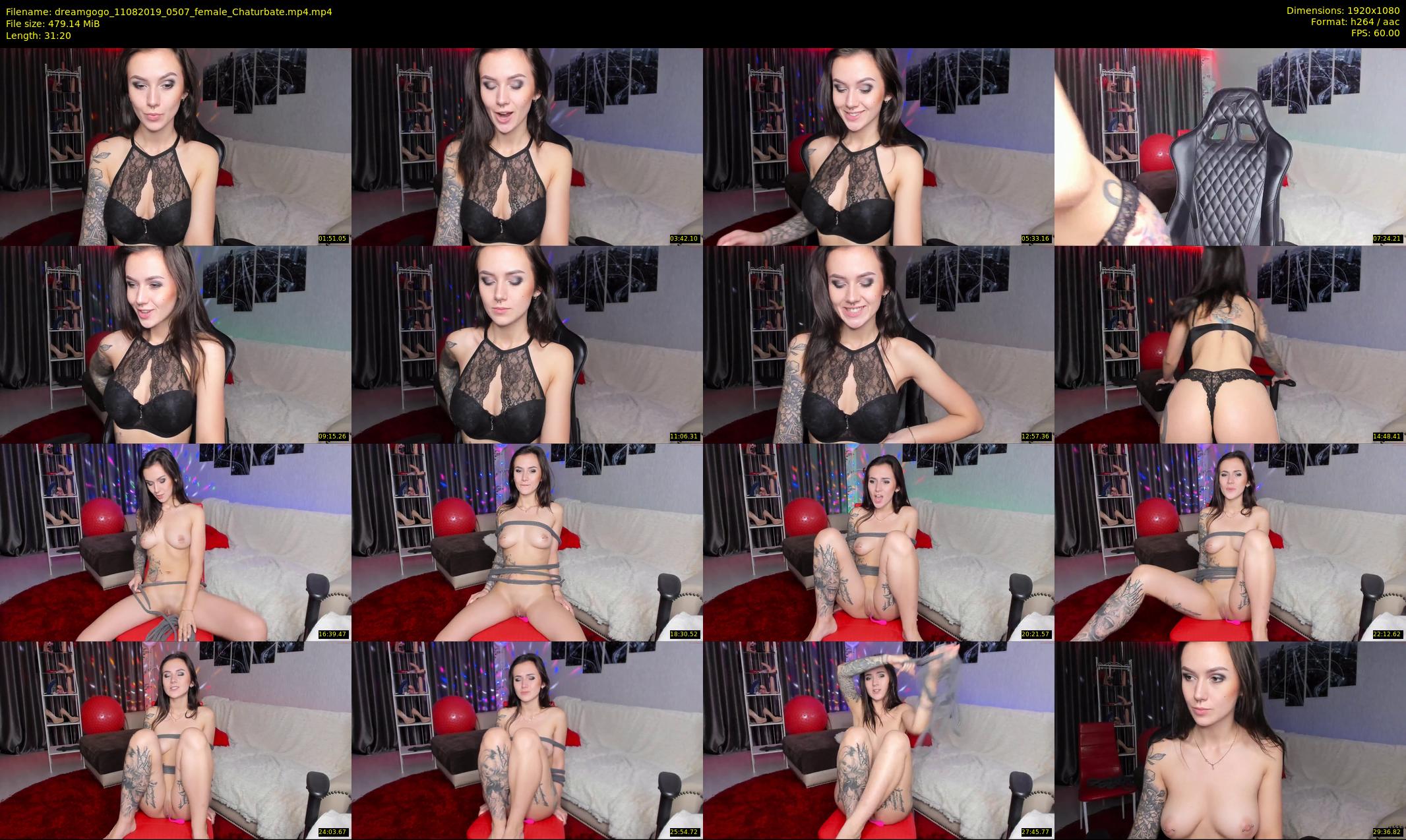 dreamgogo — 32 minute Chaturbate female cam show recording, 1080p, Aug 11, 2019