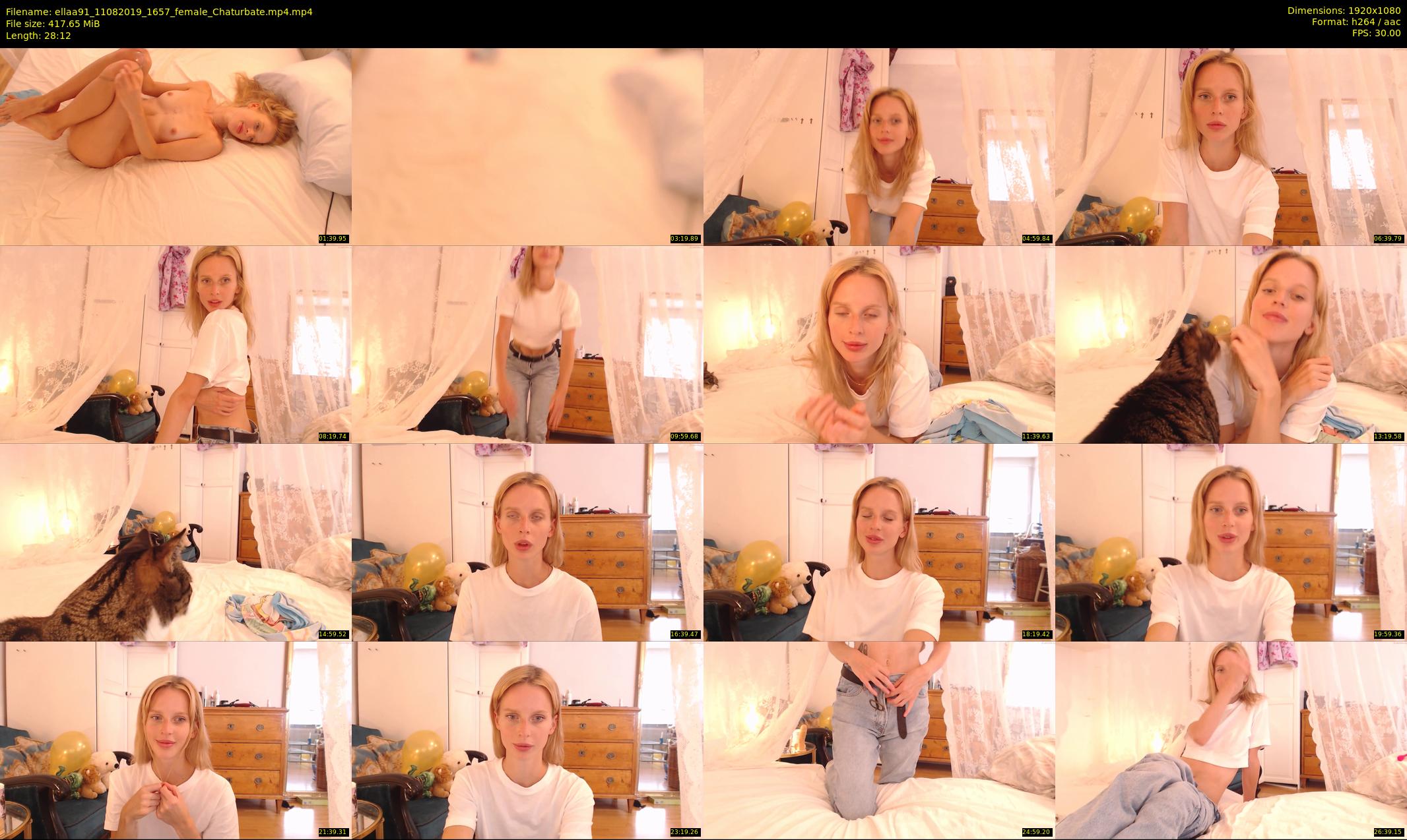 ellaa91 — 29 minute Chaturbate female cam show recording, 1080p, Aug 11, 2019