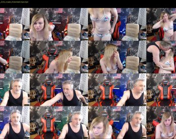 gamergirlroxy — 56 minute Chaturbate couple cam show recording, 1080p, Aug 11, 2019