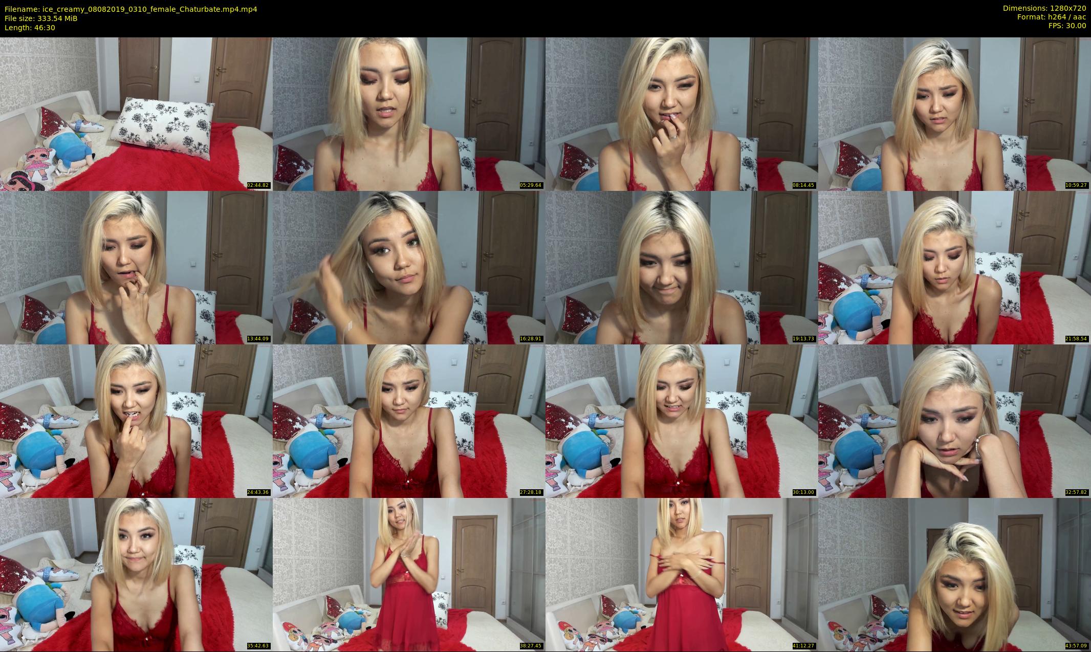 ice_creamy — 47 minute Chaturbate female cam show recording, 720p, Aug 8, 2019