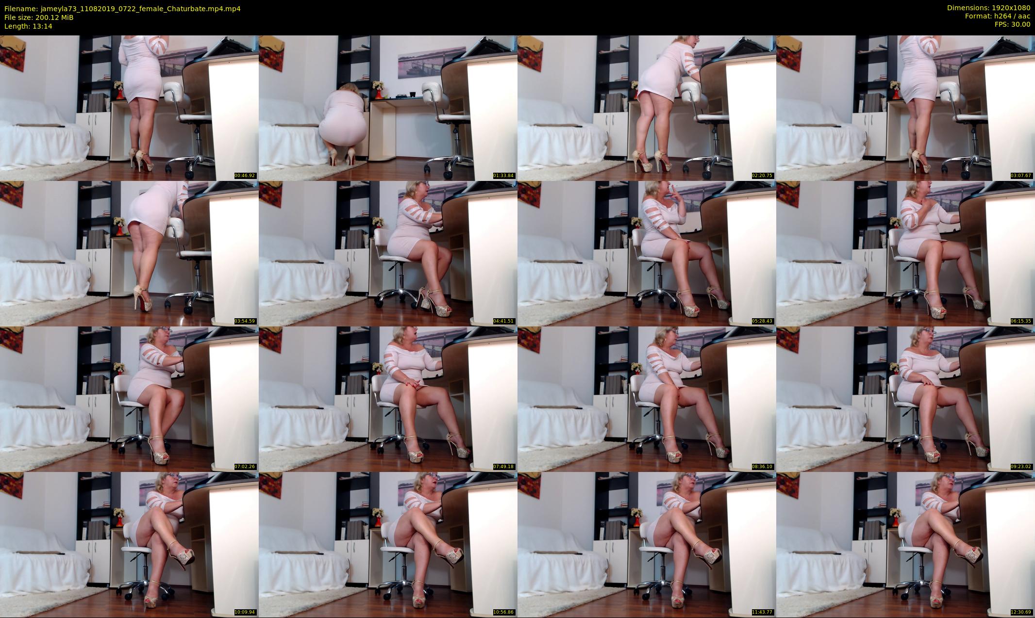 jameyla73 — 14 minute Chaturbate female cam show recording, 1080p, Aug 11, 2019