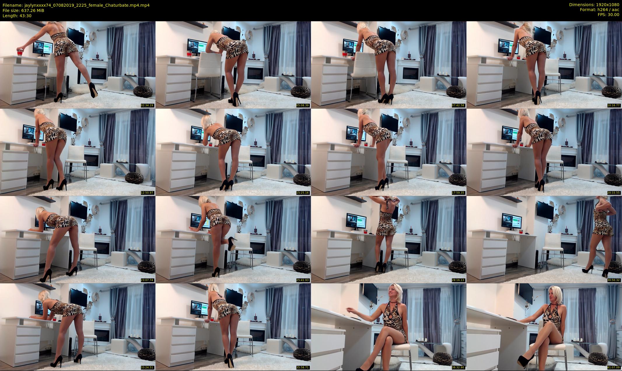 jaylynxxxx74 — 44 minute Chaturbate female cam show recording, 1080p, Aug 7, 2019