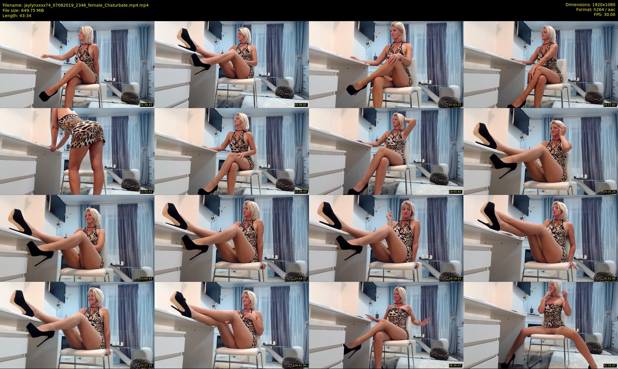 jaylynxxxx74 — 44 minute Chaturbate female cam show recording, 1080p, Aug 7, 2019
