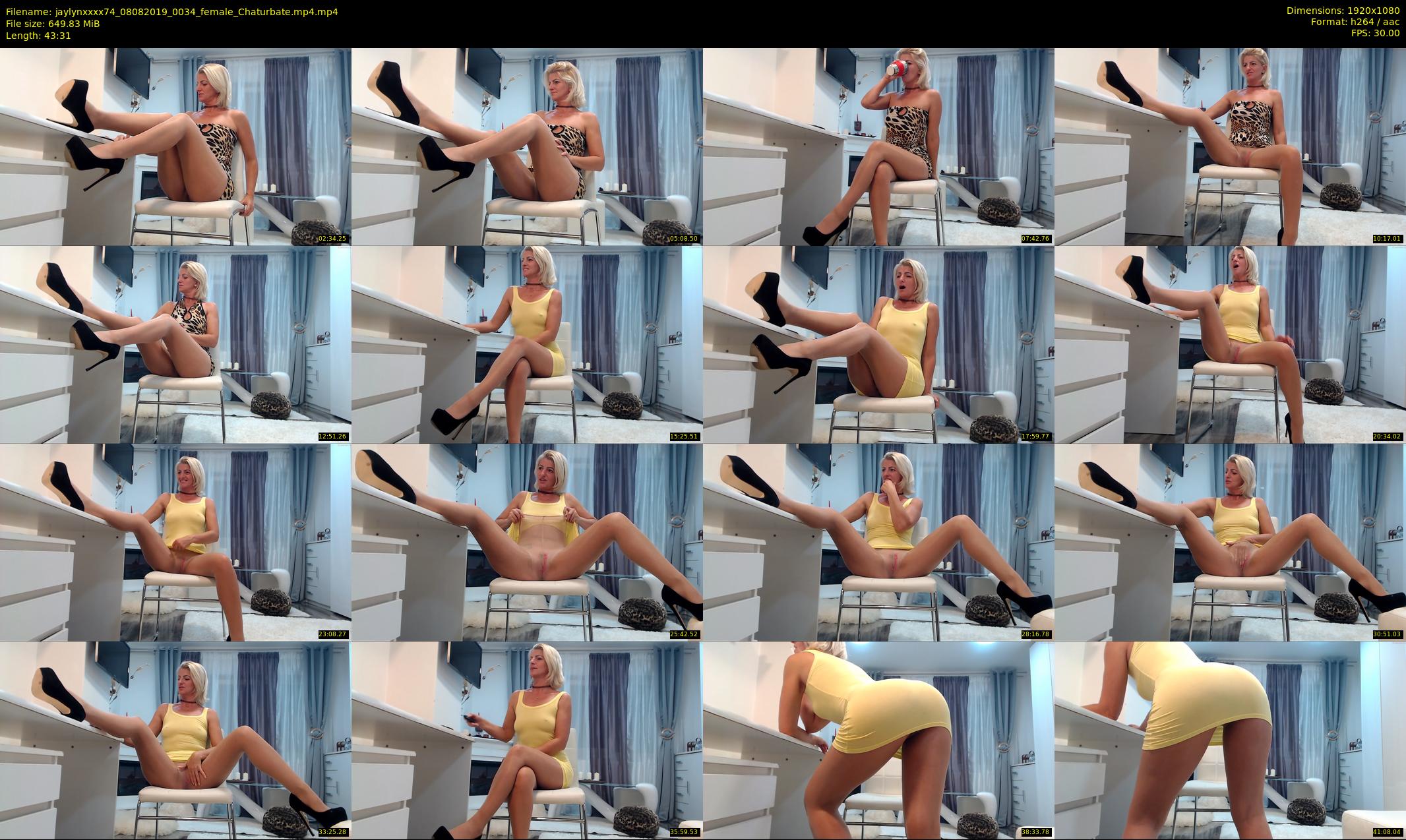 jaylynxxxx74 — 44 minute Chaturbate female cam show recording, 1080p, Aug 8, 2019